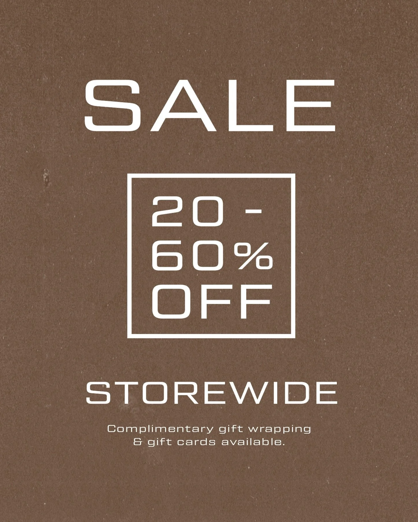 Our Black Friday Sale starts today! Enjoy 20&ndash;60% off storewide on clothing, home d&eacute;cor, furniture, and more. Whether you&rsquo;re refreshing your space or checking off your gifting list, now&rsquo;s the moment.

Plus, we&rsquo;re offerin