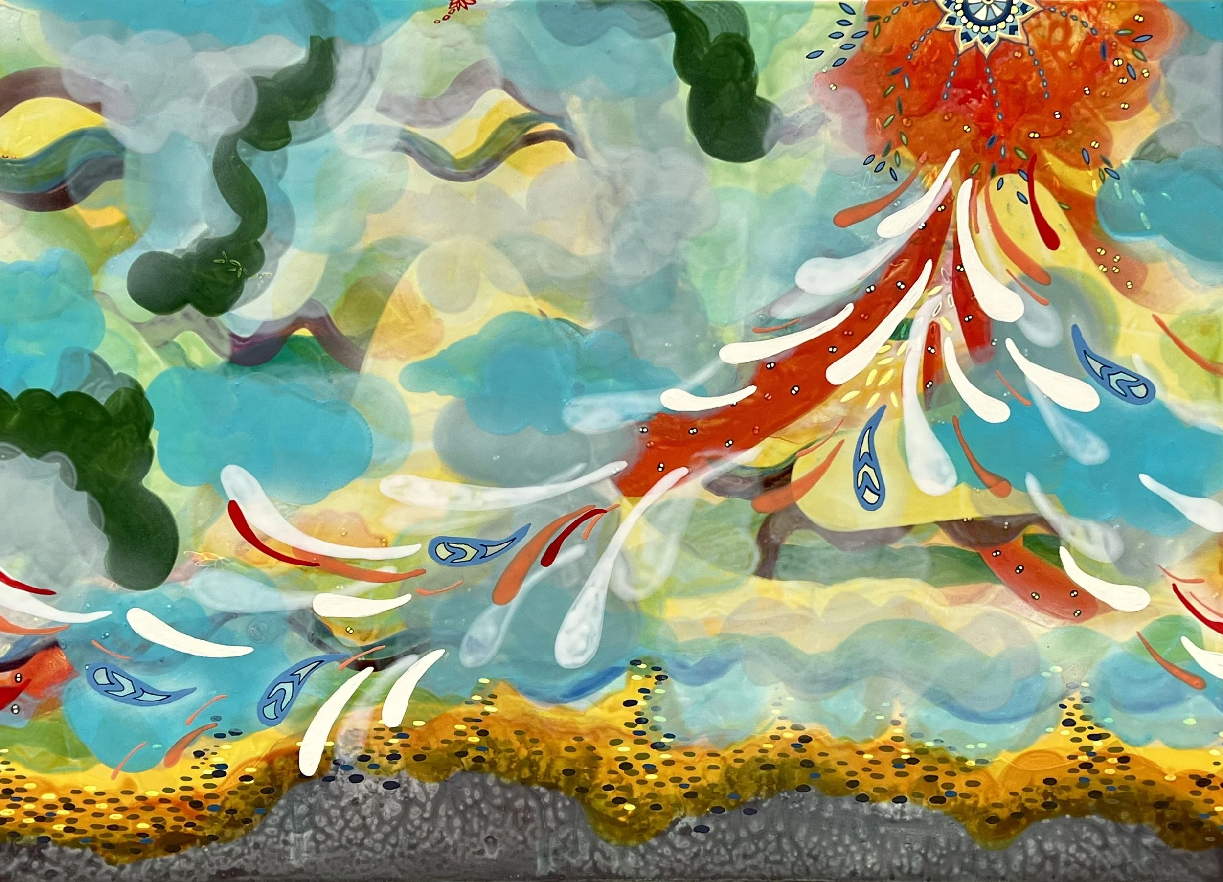 Finding Buoyancy - 30"x42" - 2022