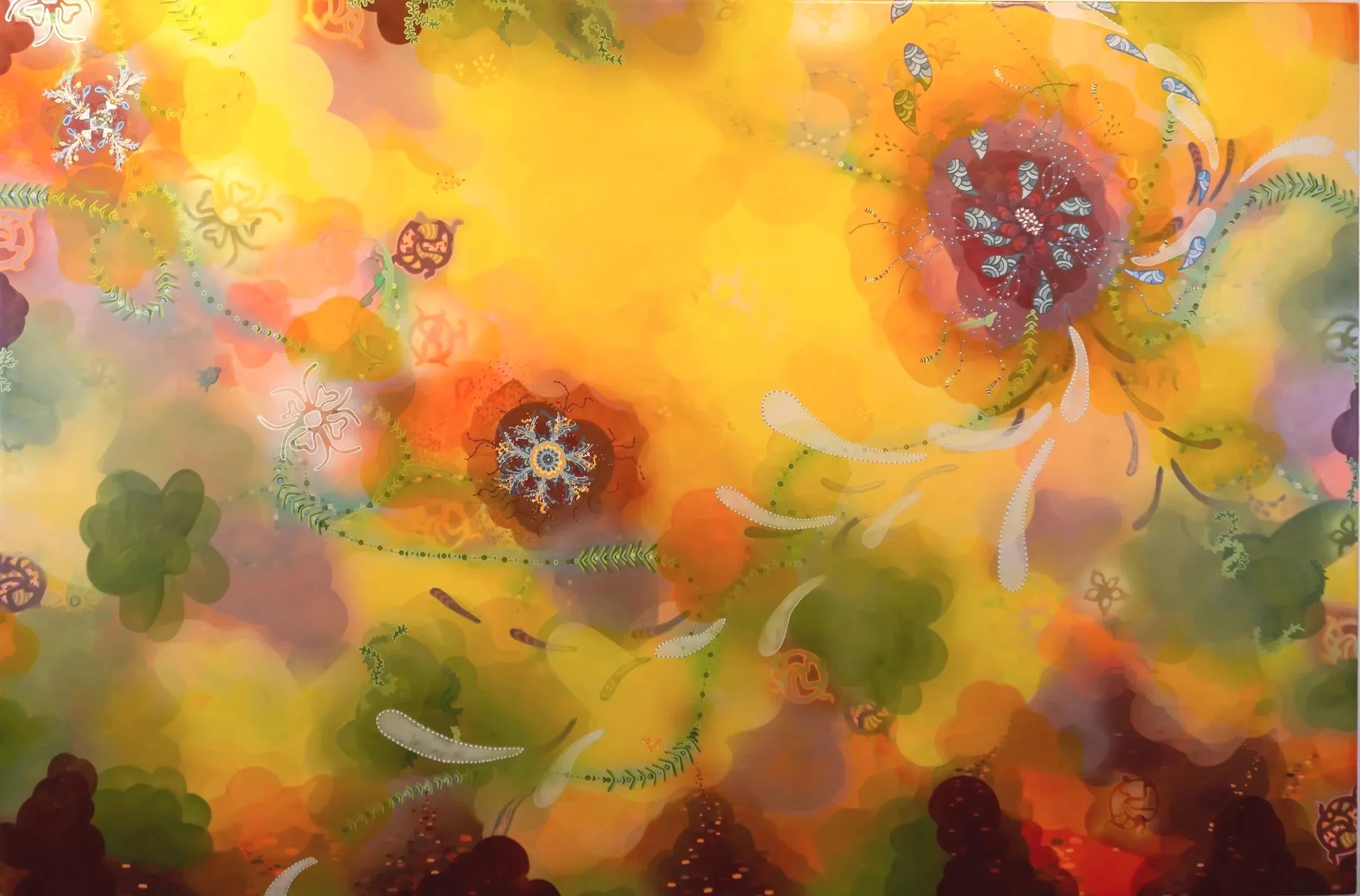 Interwoven Cosmos - 40"x60" - 2024