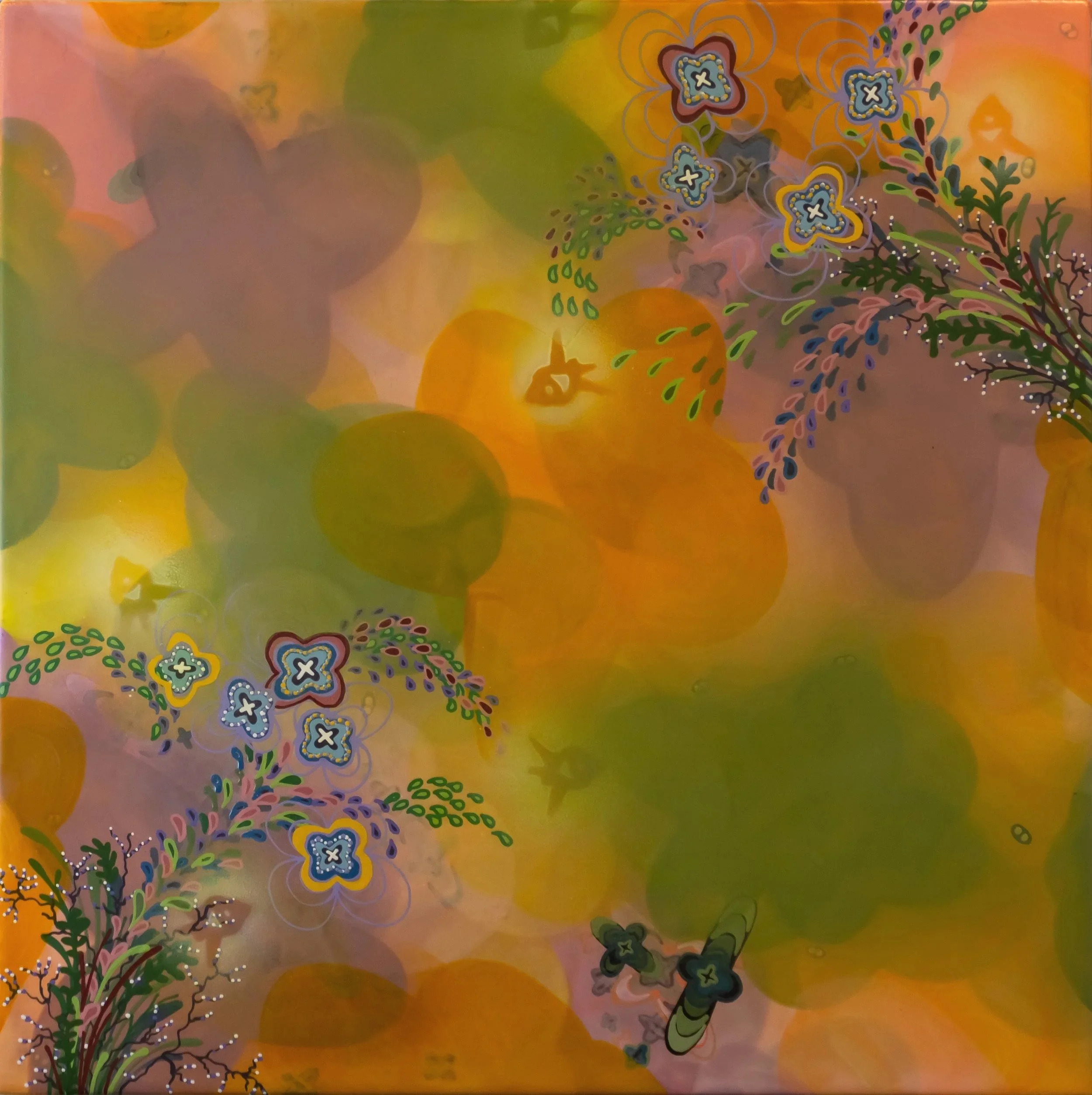 Joy - 16"x16" - 2025