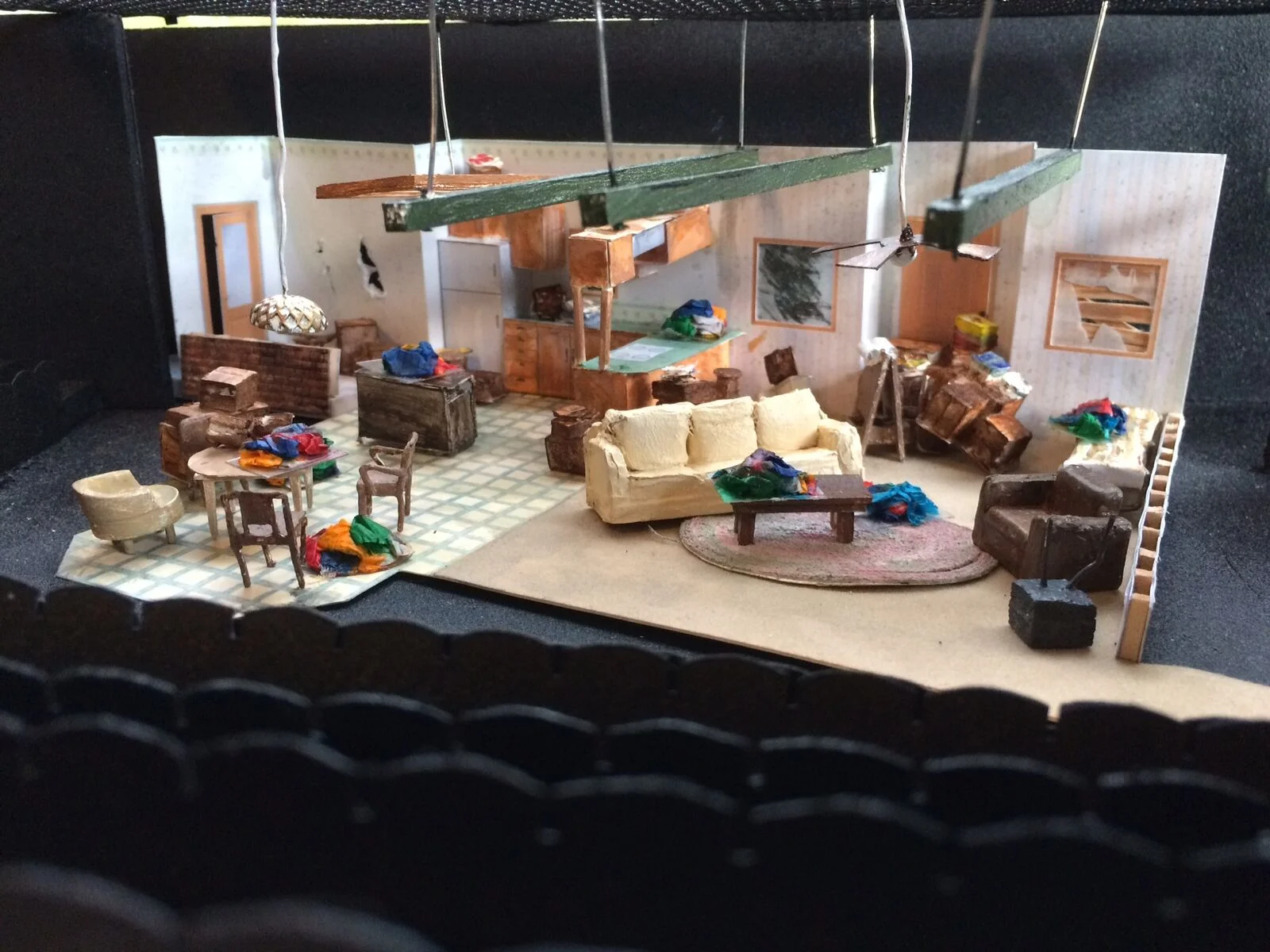  Photo by Julia Welch. Various model furniture pieces created by Silas James.&nbsp; 