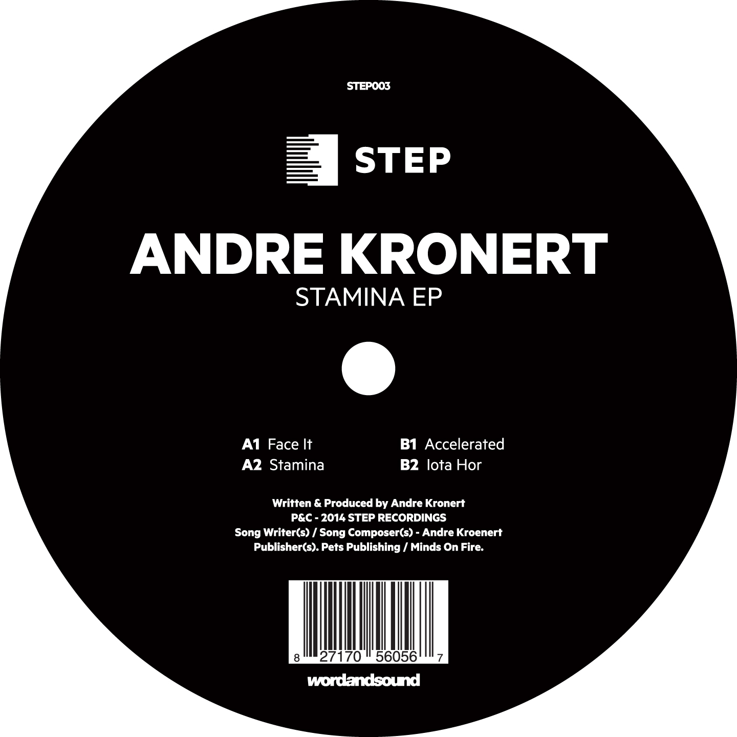 Andre Kronert - Stamina EP [STEP003]