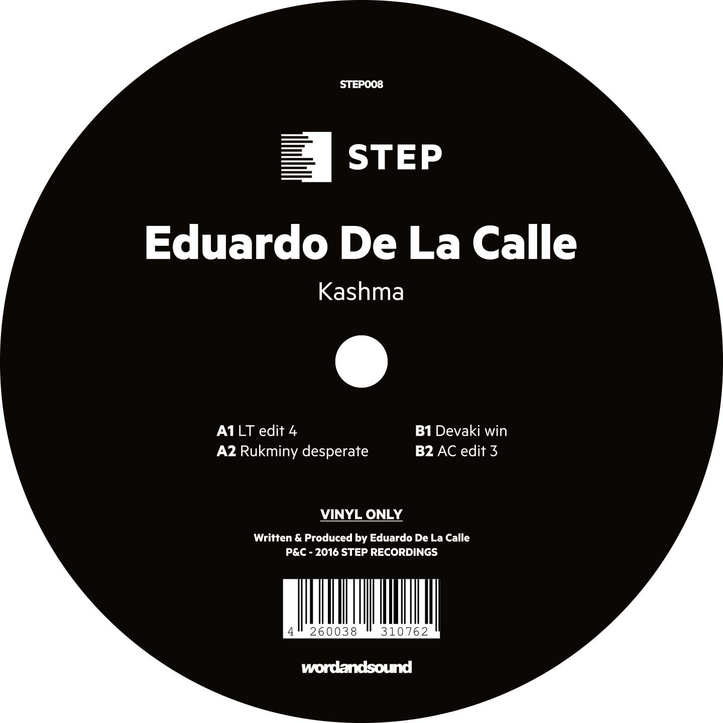 Eduardo De La Calle - Kashma EP [STEP008]