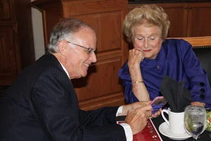 Julian Bibb and Caroline Cross - no cell phones allowed!