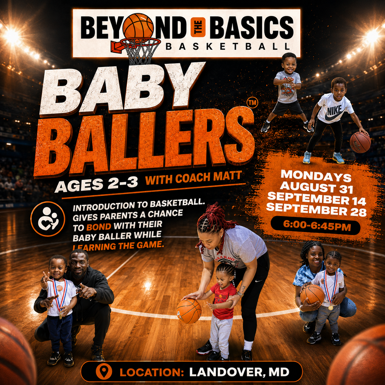 BABY BALLERS (AGES 2-3)