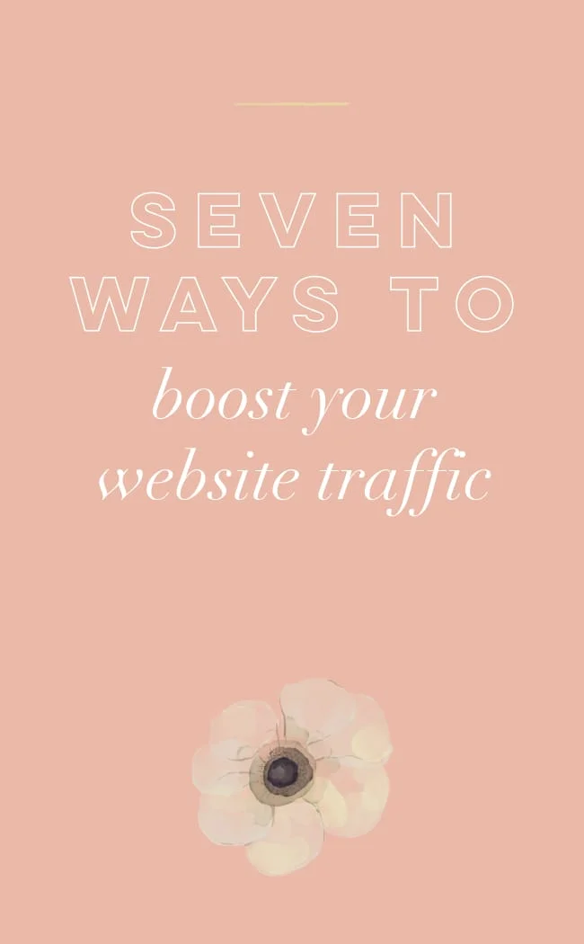 7 Ways to Boost Your Website Traffic