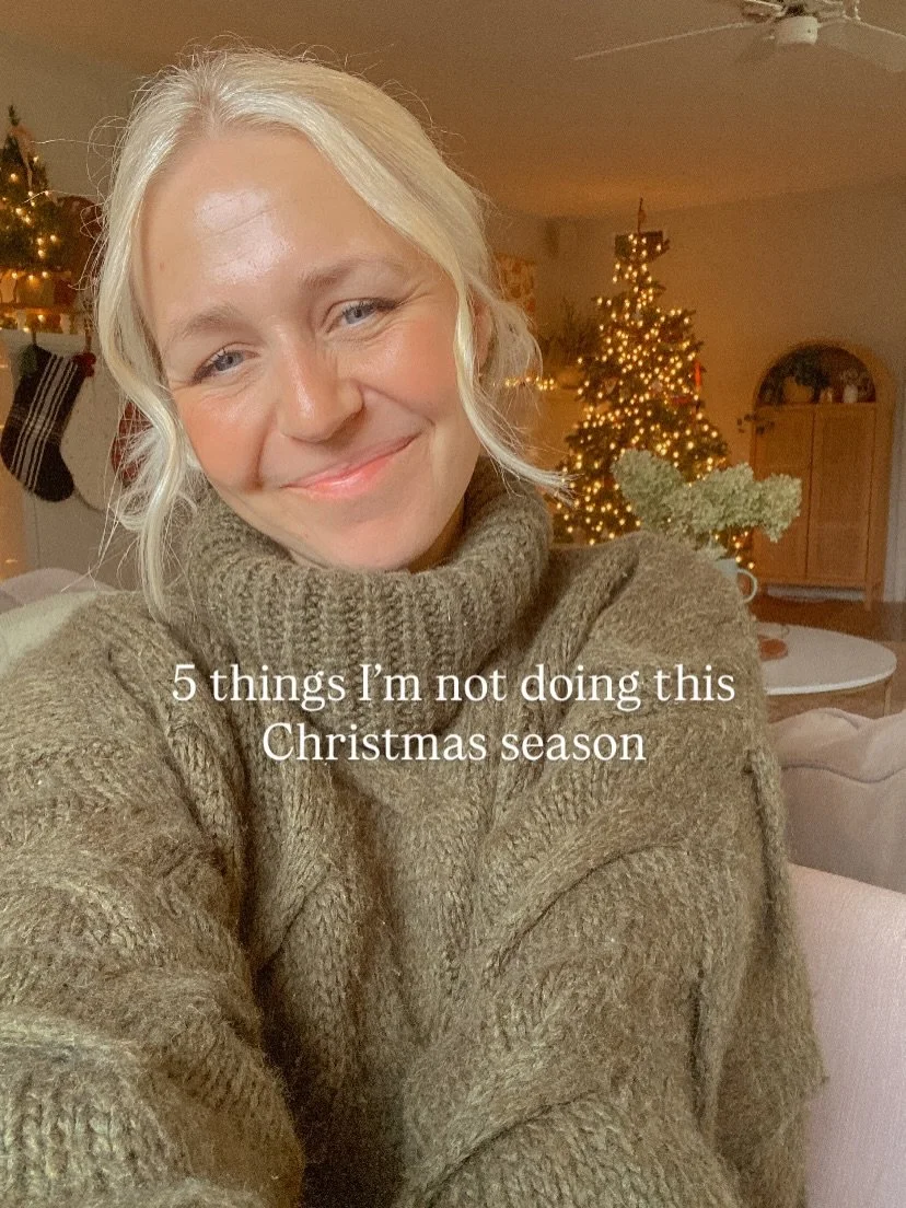 &amp; (trying to) not feel guilty about it!! This has maybe been the most fun December with kids to date &amp; I think a big part of it has been&hellip;.me 🙃🙃 when I put less on my plate, I was able to show up better for them. Funny how that works!