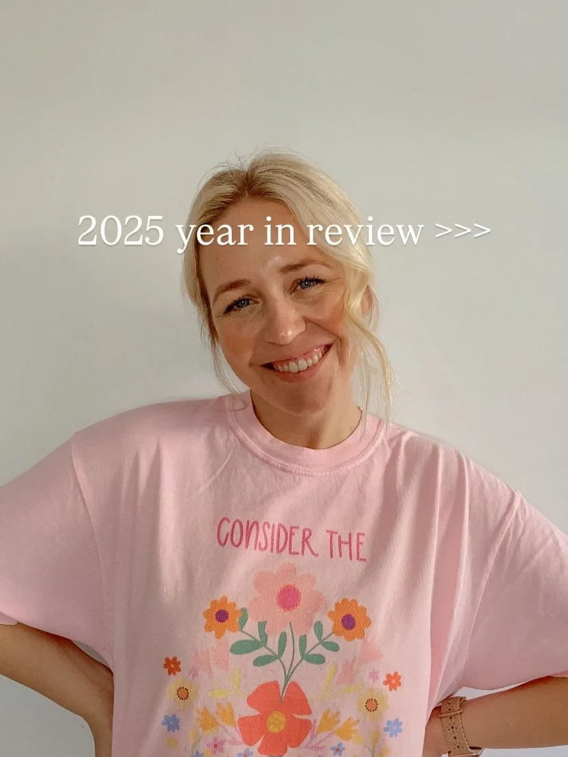 a very special year that taught me a lot of things but mostly that I&rsquo;ll probably never not feel tired ever again 🥲 thanks for being here for all this small and big moments 🫶🏻🫶🏻 I have no goals for 2026 yet but we&rsquo;ll get there eventua