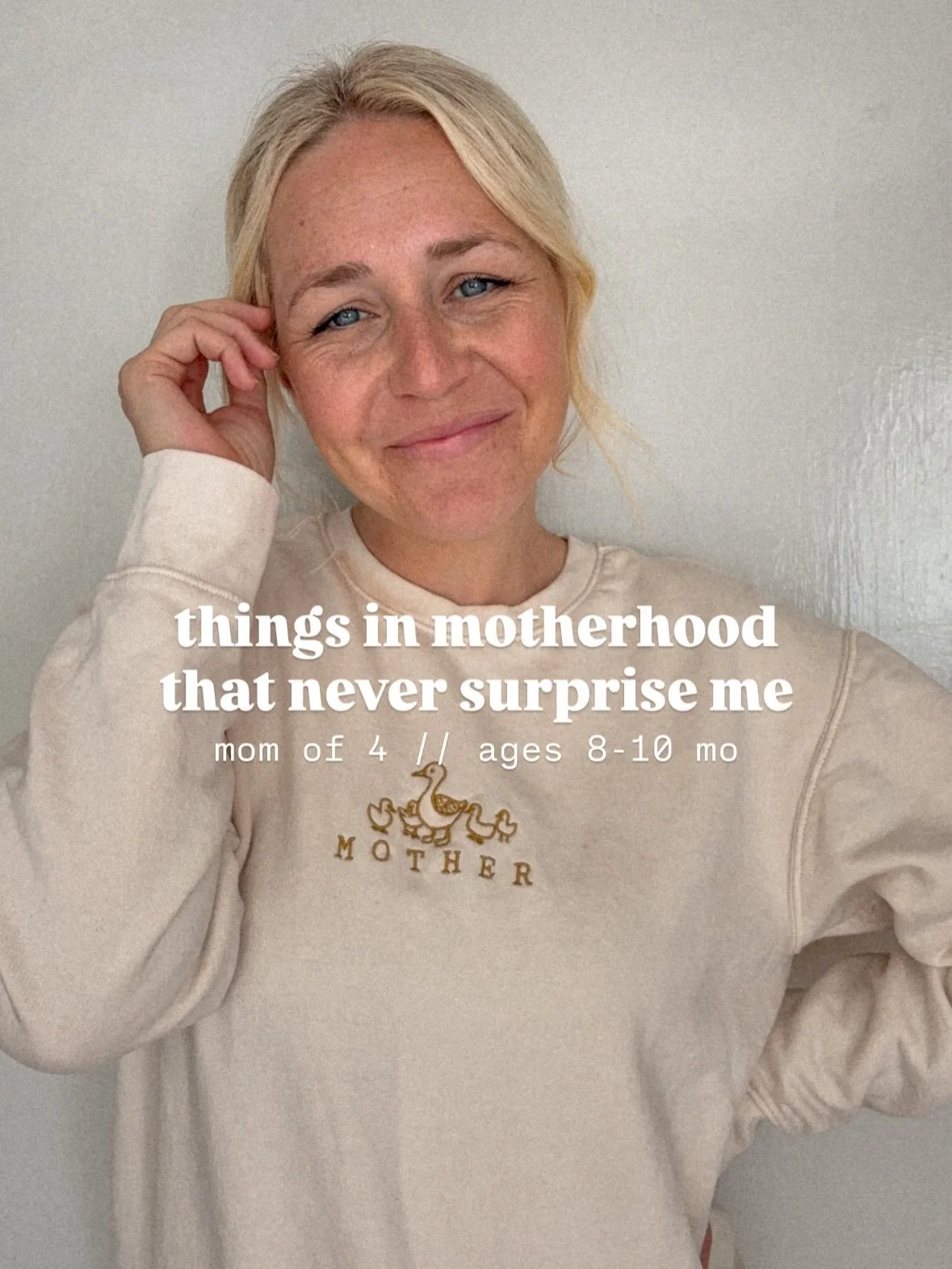 the eggs though!!! Anytime I try to make extra, that&rsquo;s when all of a sudden no one likes eggs anymore lol what would you add? Mothering is my favorite life stage yet and I&rsquo;m so grateful to do this. And it&rsquo;s also really hard, too 🫶?