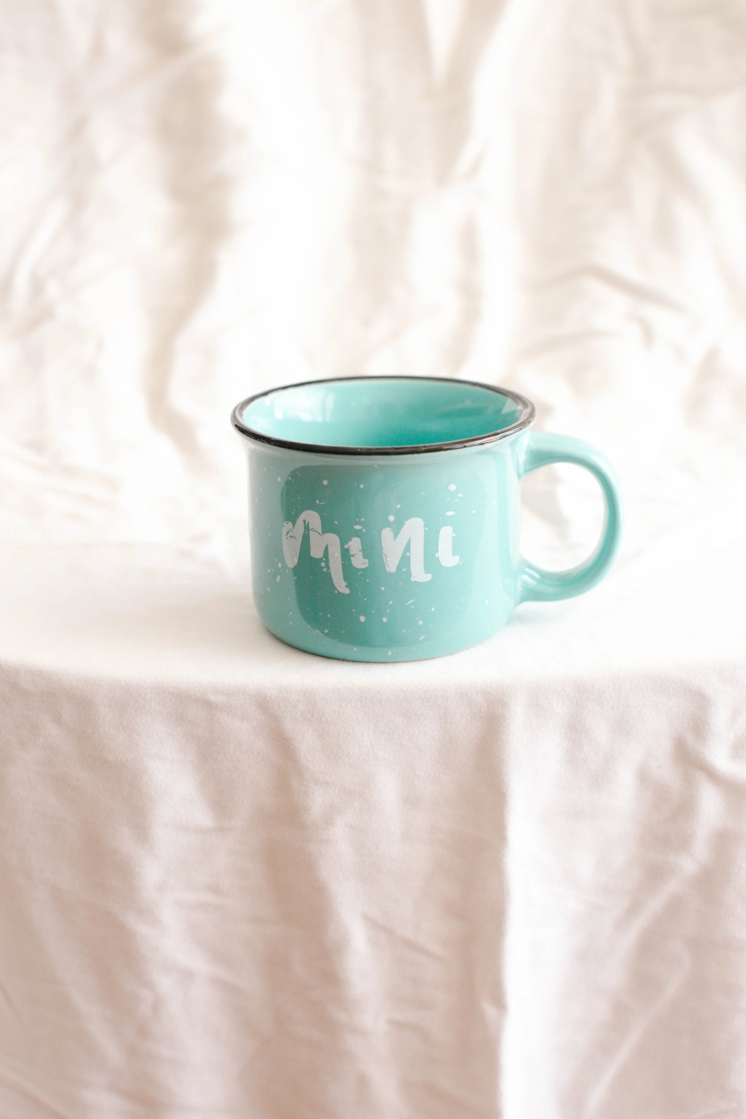 Teal 'Mini' Mug | Ceramic Mug | Slightly Blemished