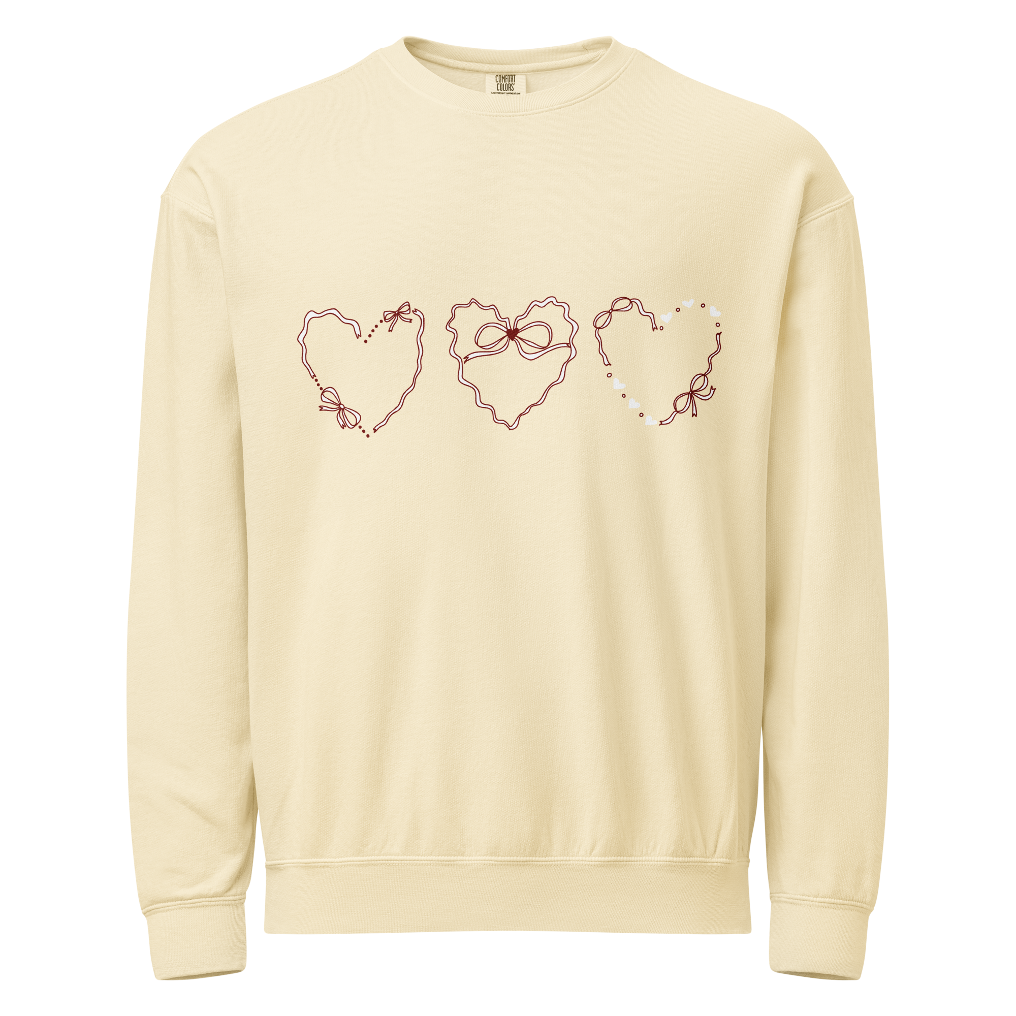 unisex-garment-dyed-lightweight-fleece-crewneck-sweatshirt-i-comfort-colors-1466-ivory-front-6972779eaf5e4.png