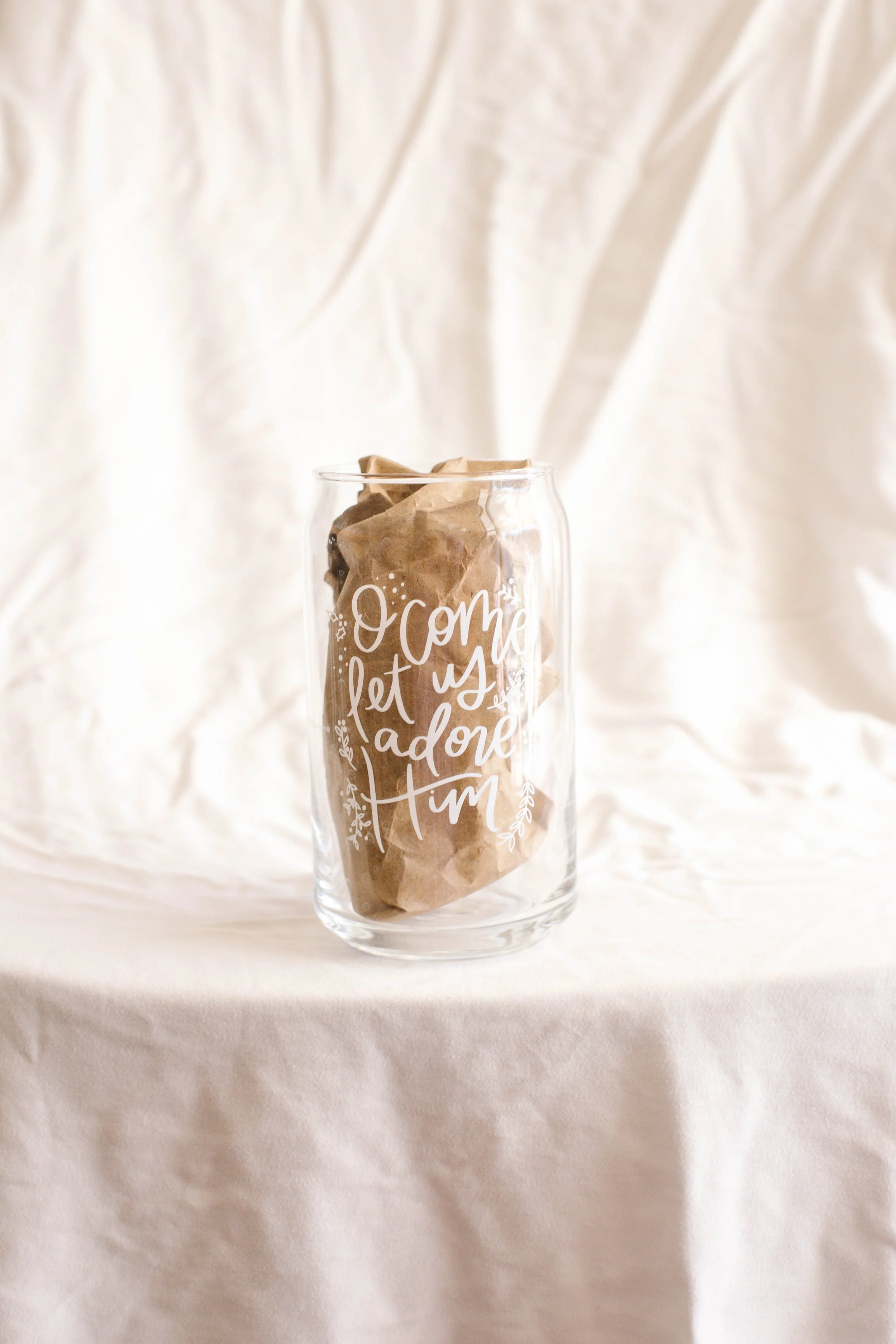 O Come Let us Adore Him | Glass