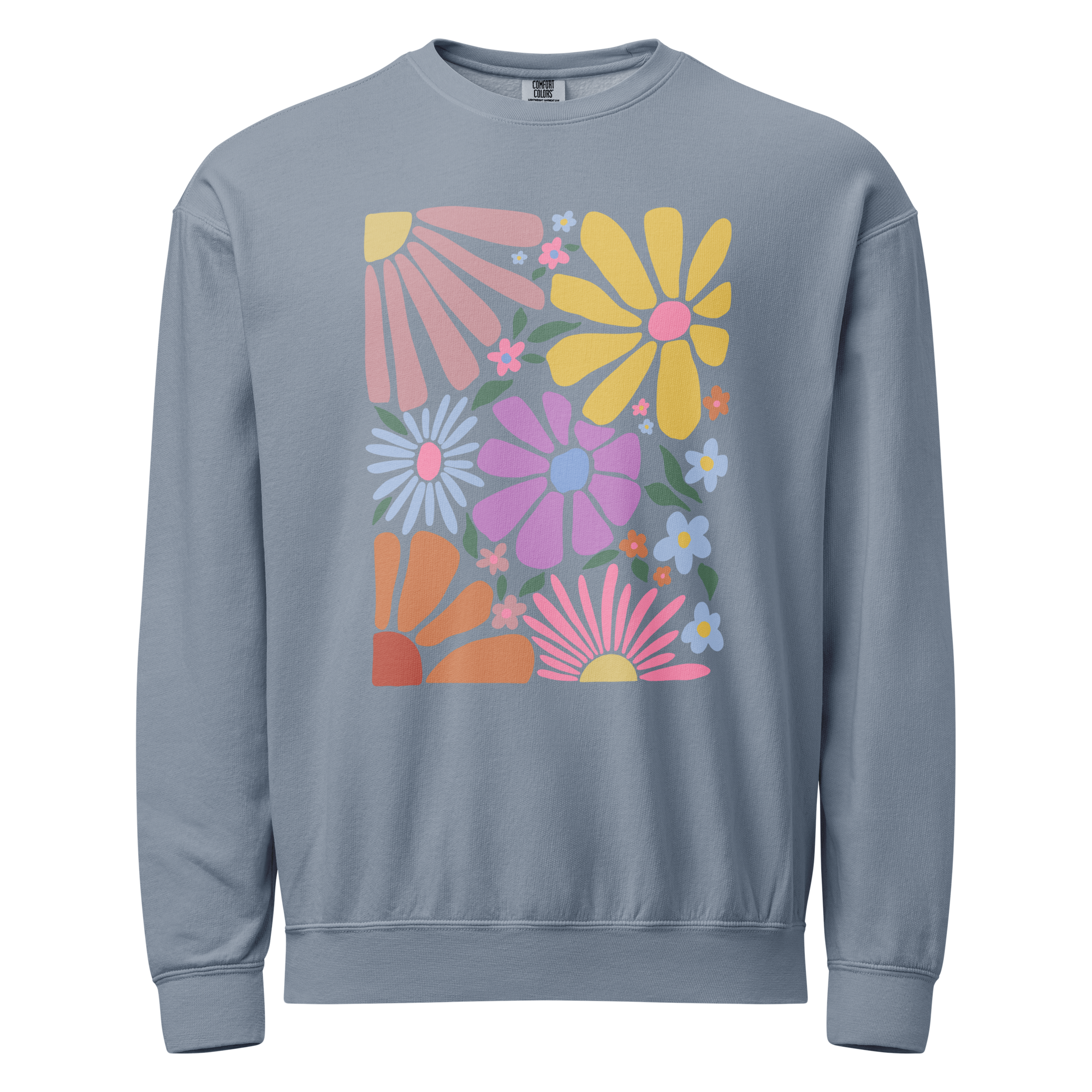 unisex-garment-dyed-lightweight-fleece-crewneck-sweatshirt-i-comfort-colors-1466-blue-jean-front-6a15dede47dd0.png