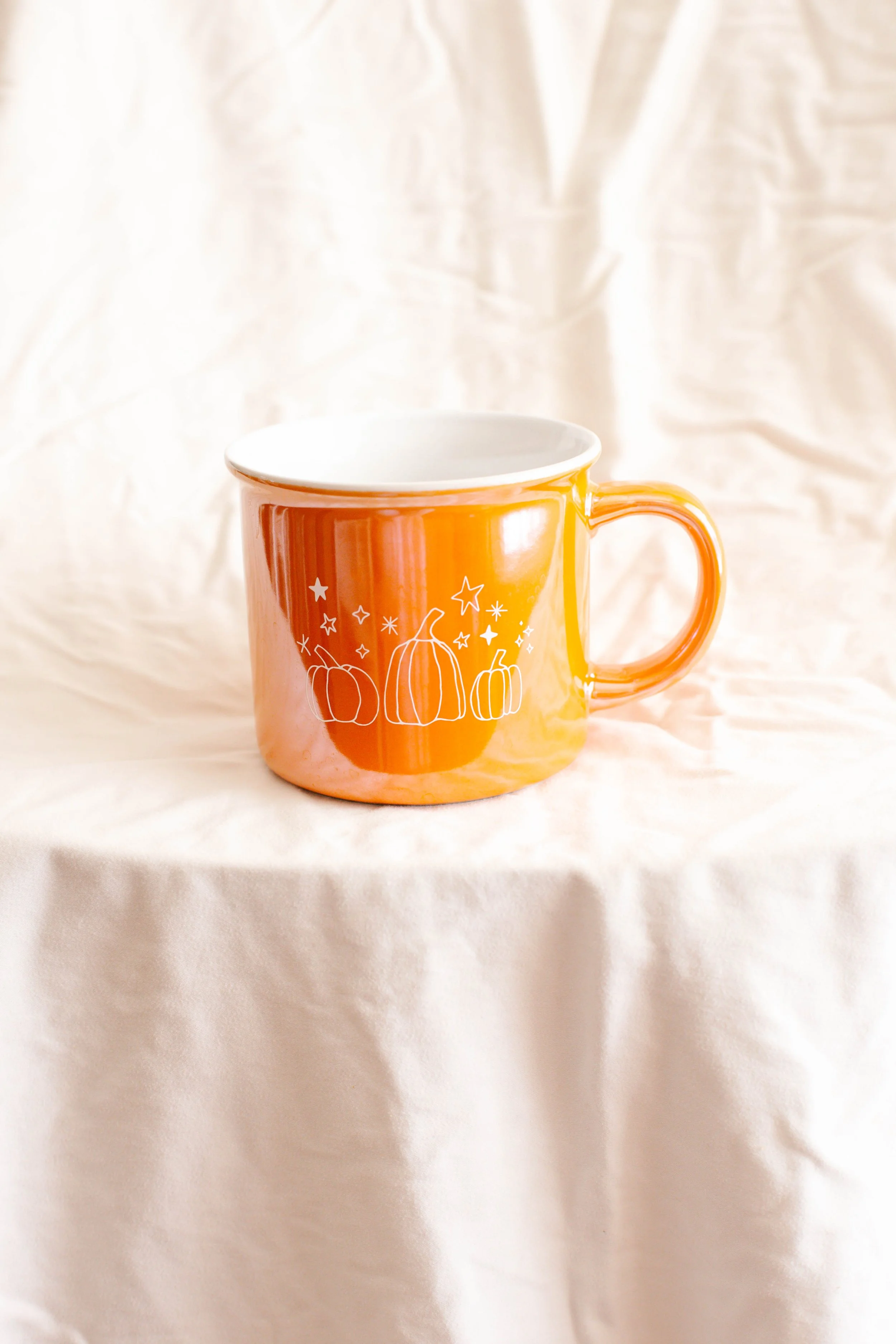 Pumpkins Irridescent Mug | Ceramic Mug