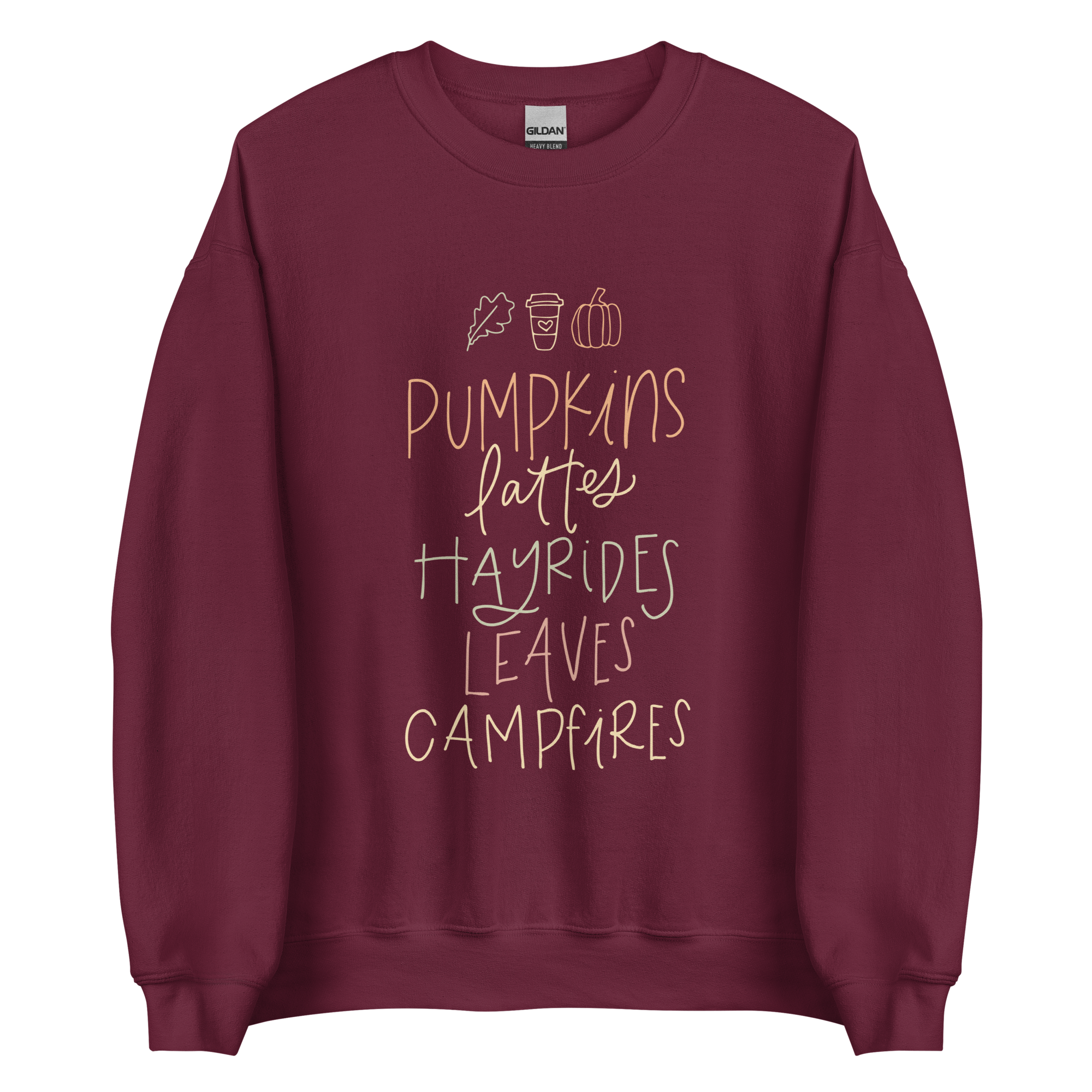 unisex-crew-neck-sweatshirt-maroon-front-68ae28b0f342a.png