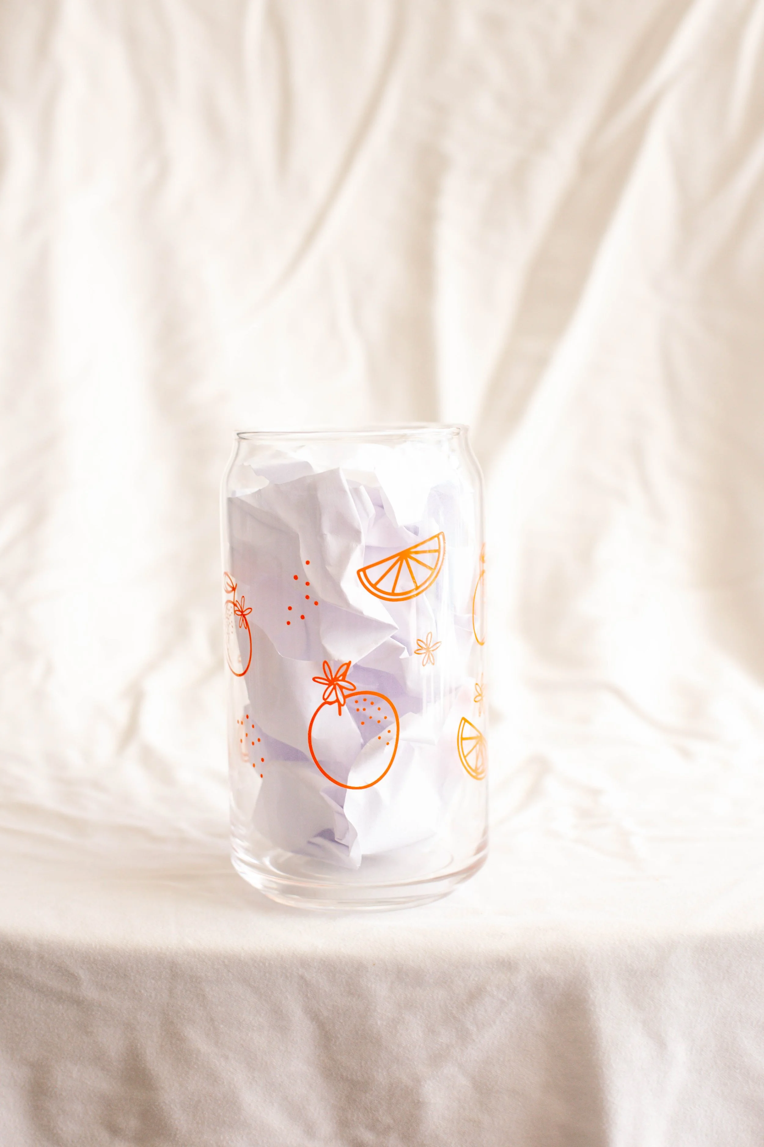 Orange Can Glass