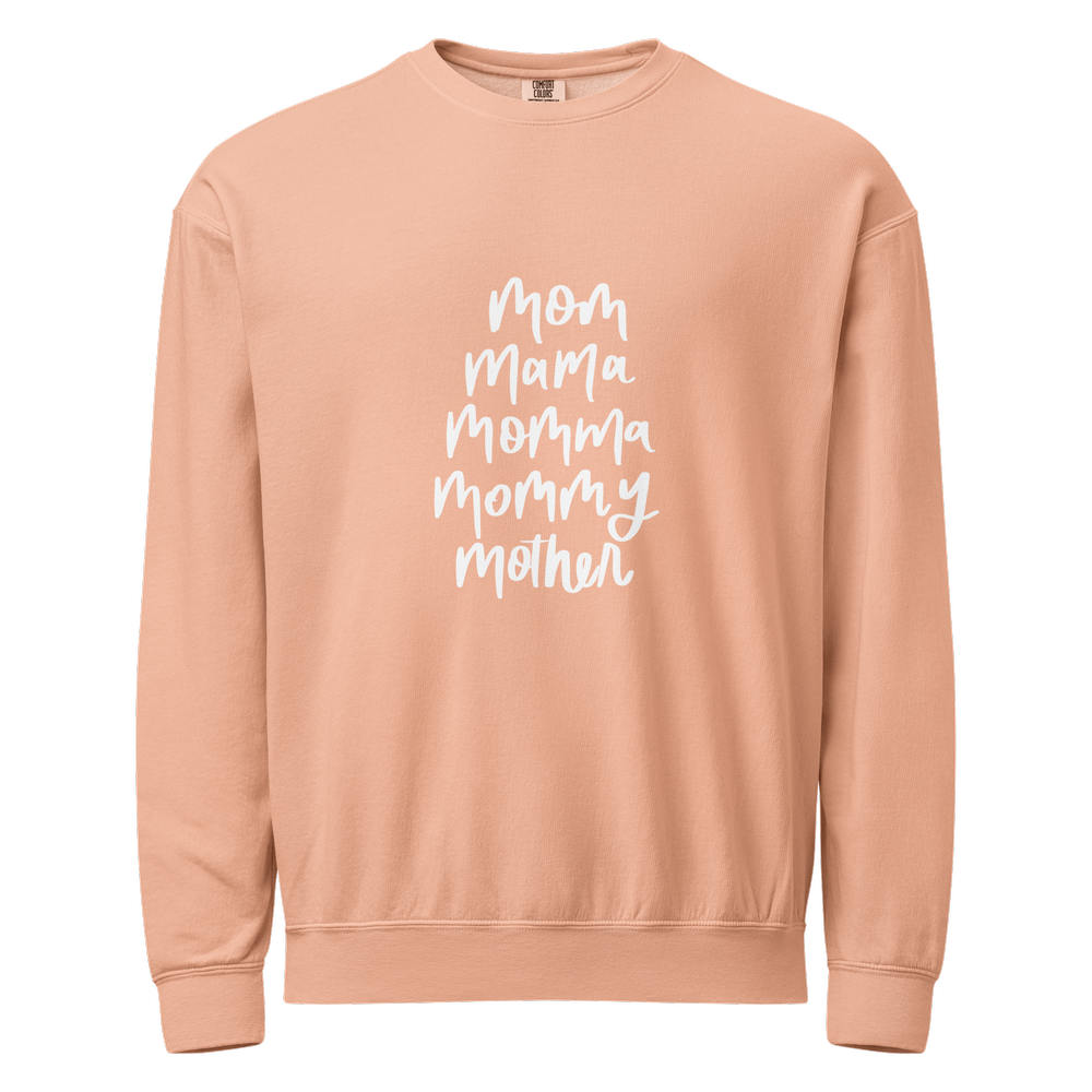 Mom, Mama, Momma, Mommy, Mother Sweatshirt | Unisex Sweatshirt in