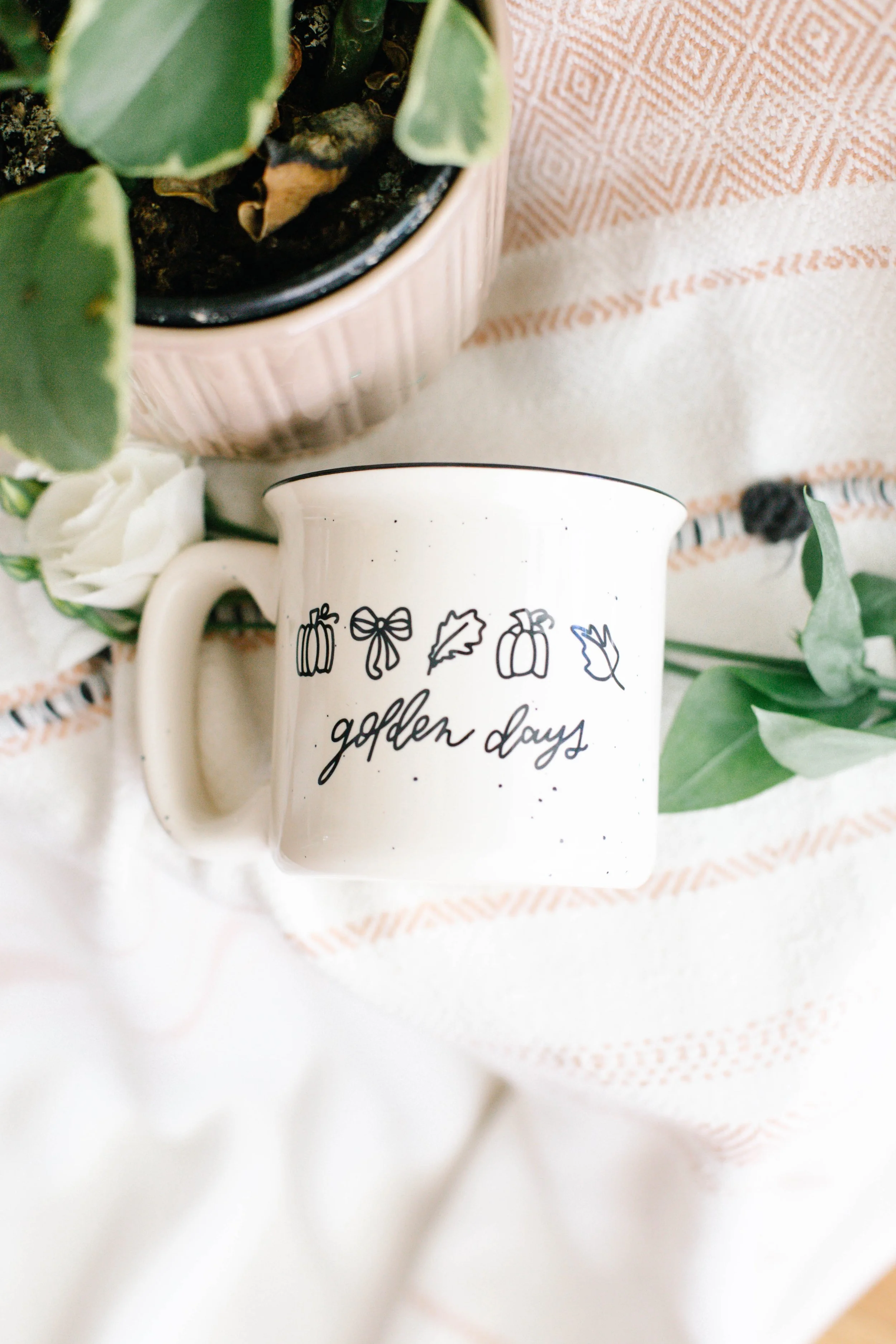 Golden Days Camper Mug | Ceramic Mug