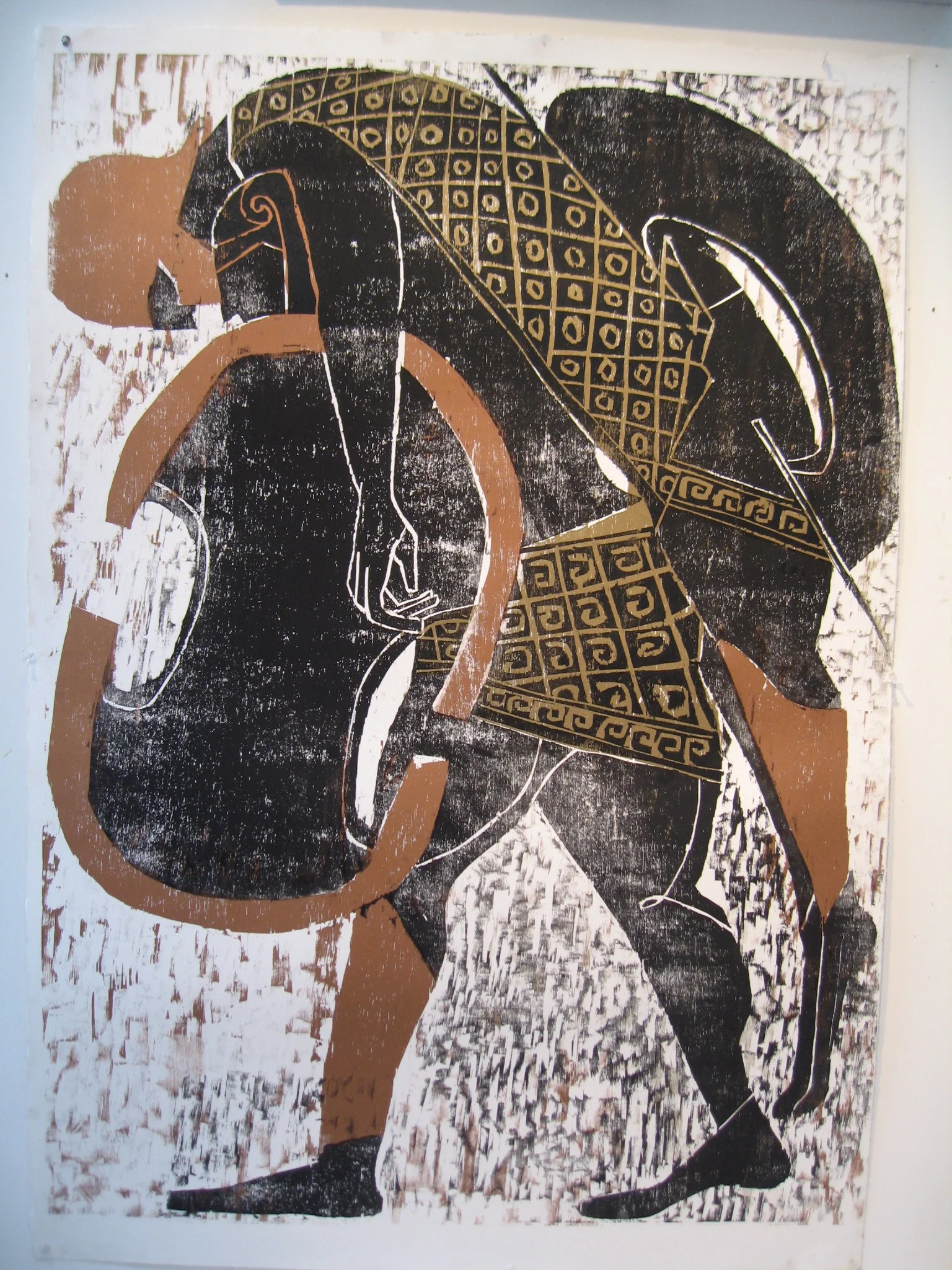 Ajax Carrying Achilles Off the Battlefield