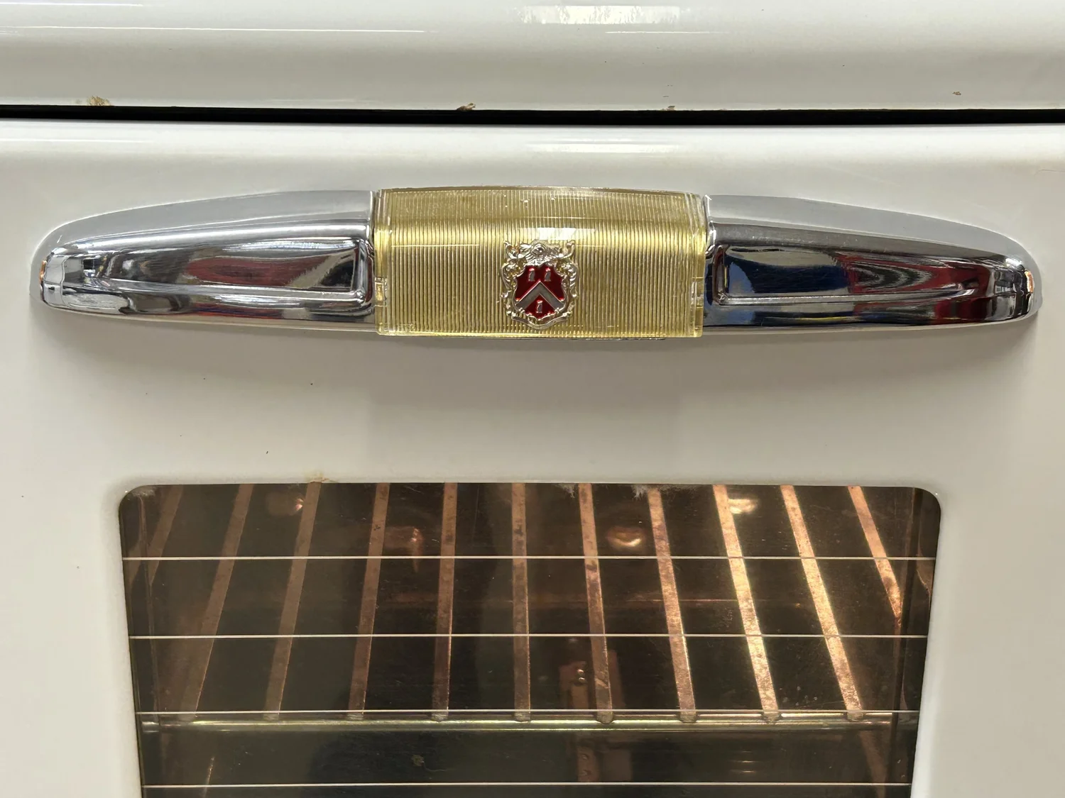 レア！1950’s TAPPAN タッパン ビンテージ ゴールド トロフィー Tappan DeLuxe 40-1/4