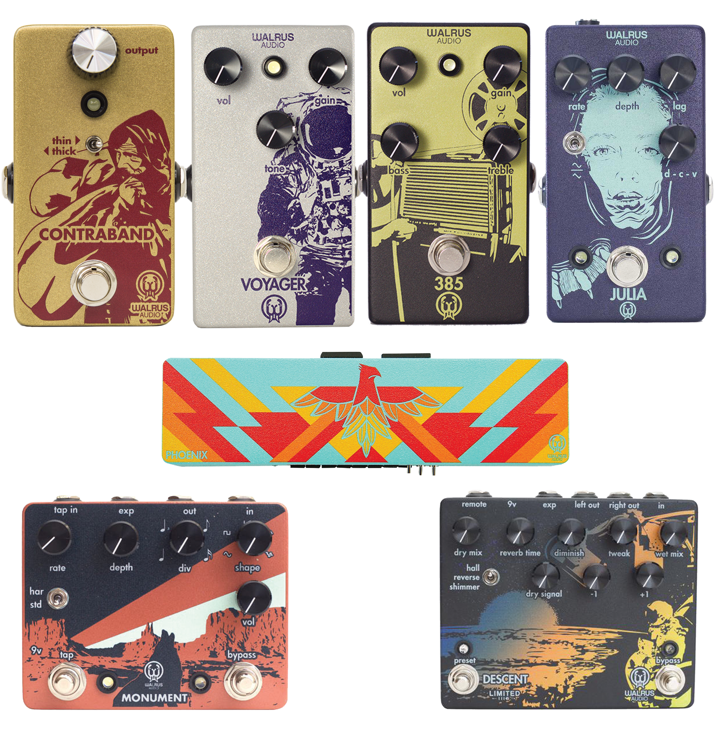 Walrus Audio Boutique Pedals