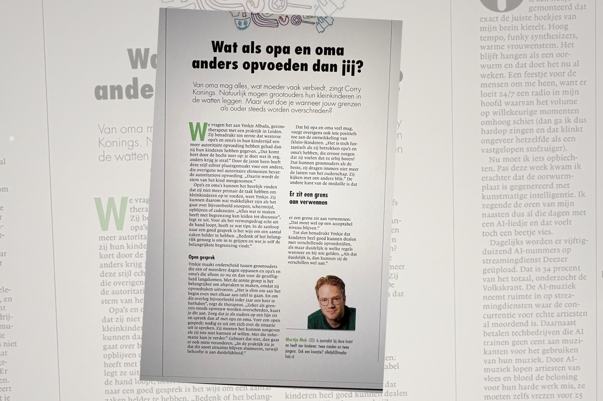 Wat als opa en oma anders opvoeden dan jij?