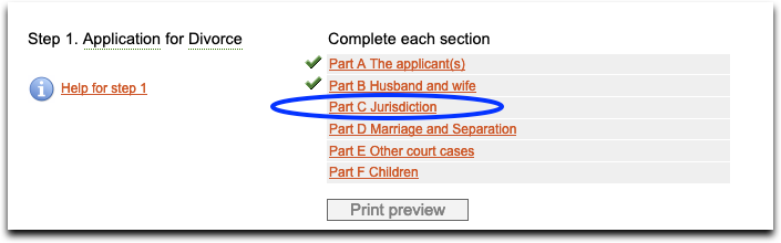 Commonwealth Courts Portal - Application for Divorce - Part C Jurisdiction.png