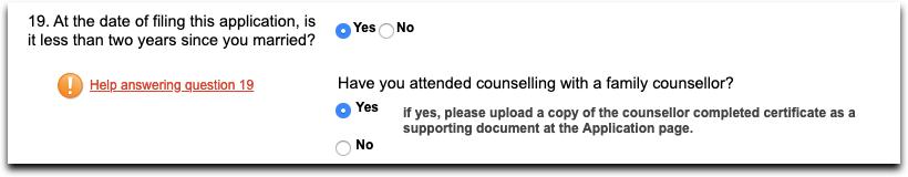 Commonwealth Courts Portal - Application for Divorce - Have you attended counselling with a family counsellor.png