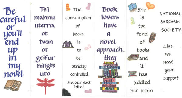 Assorted Bookmarks
