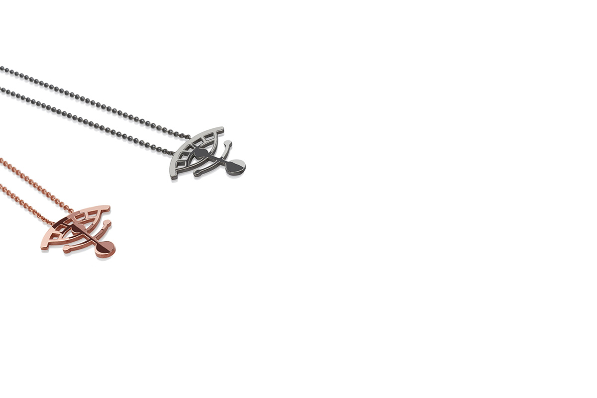 Pendants Gold and Platinum Plated Sterling Silver