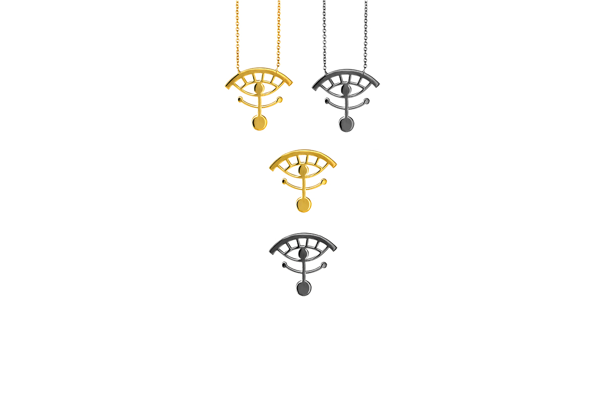 Pendants/Earrings Gold/Platinum Plated Sterling Silver