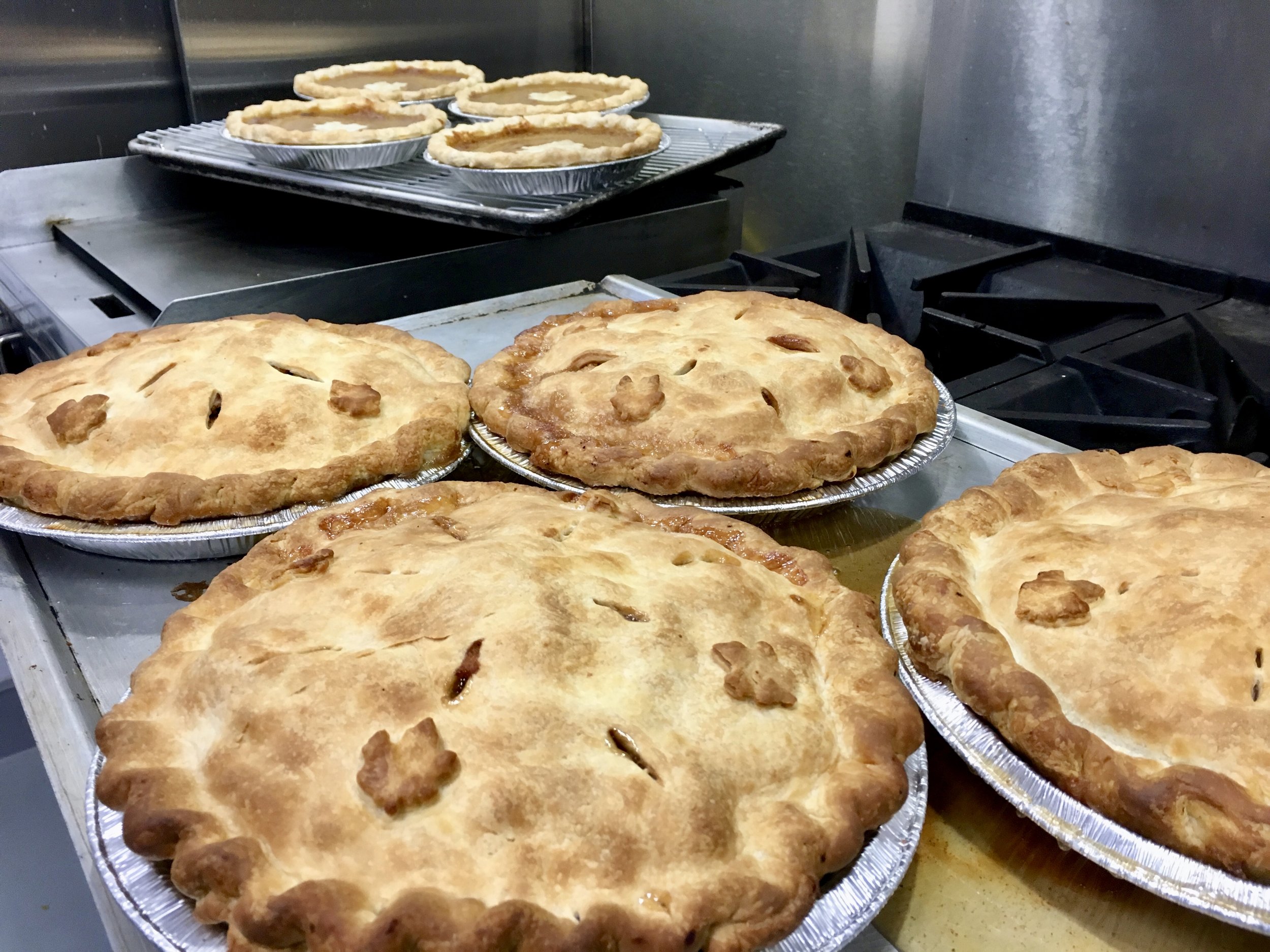 Fresh baked holiday pies!