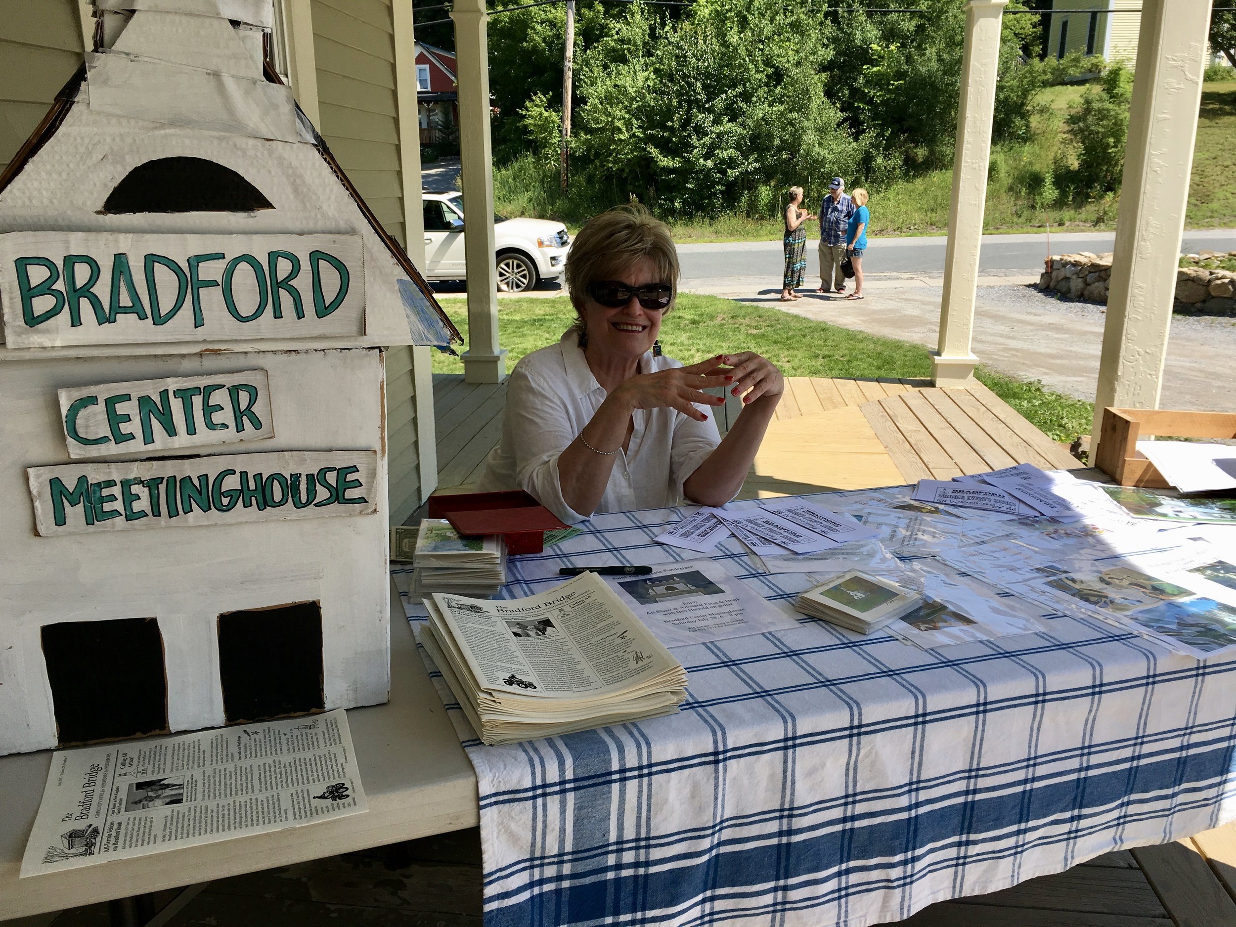 We provide space for community organizations.