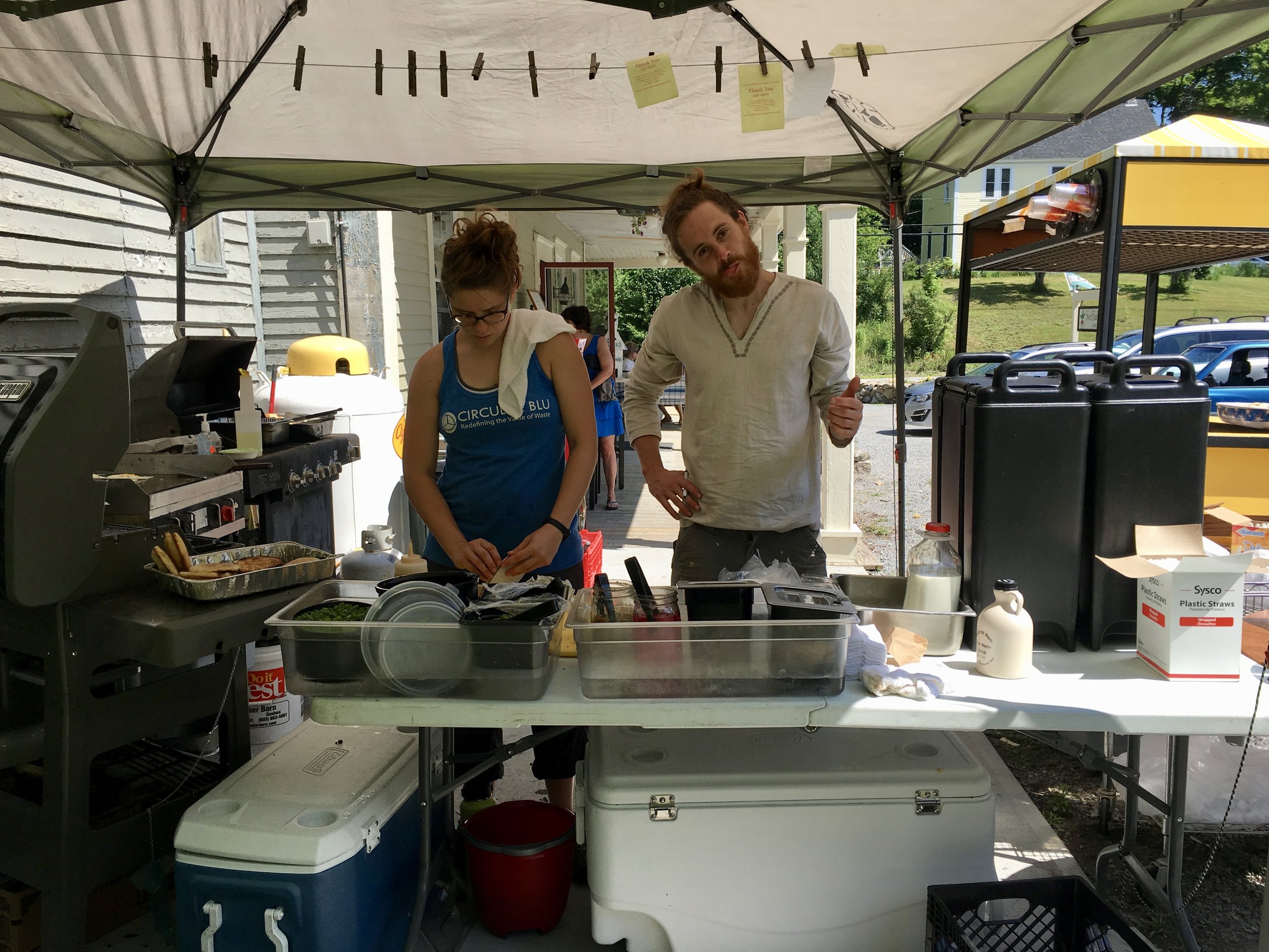 When we do events, food is always involved!