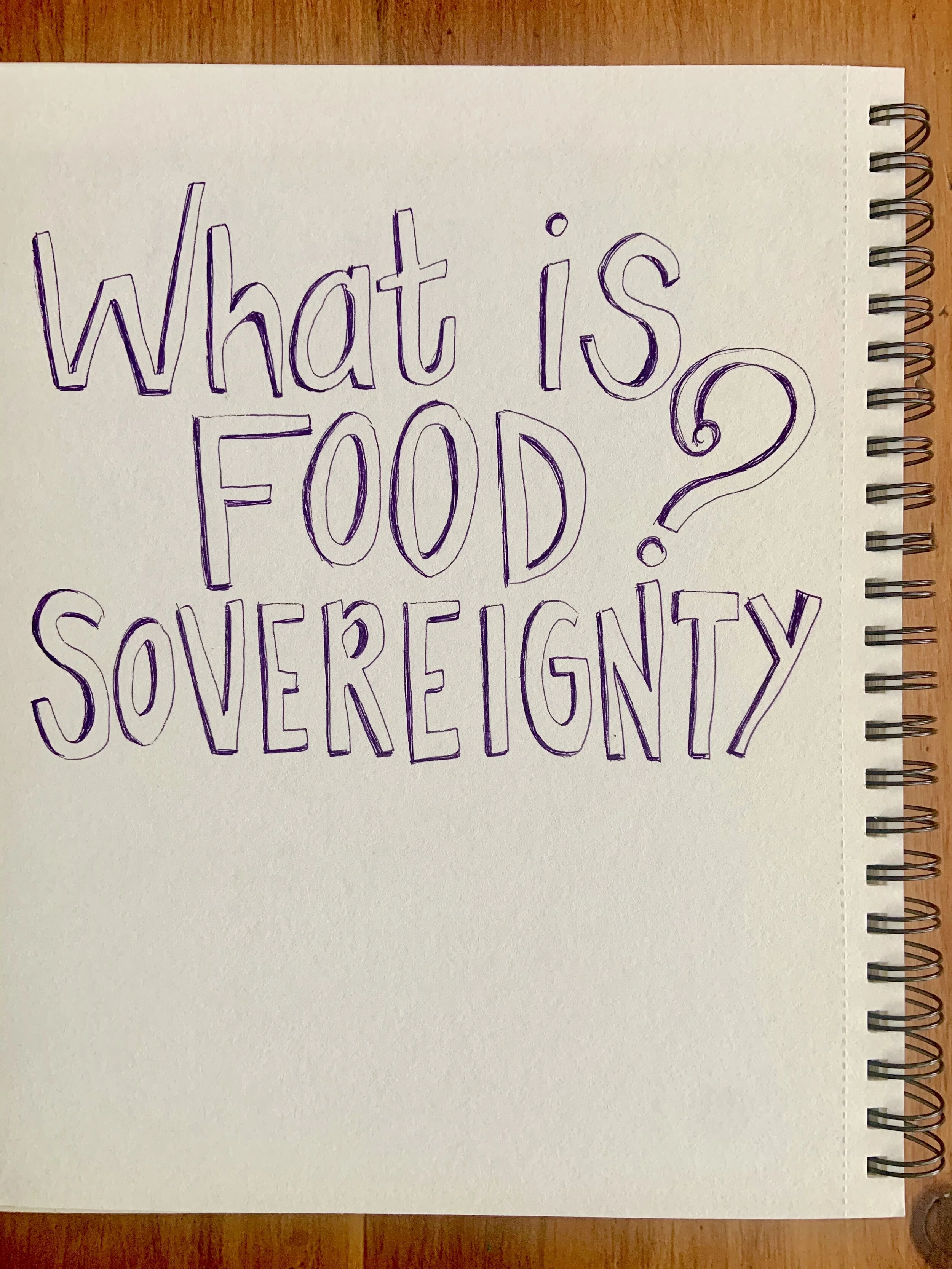 What is Food Sovereignty? — Kearsarge Food Hub