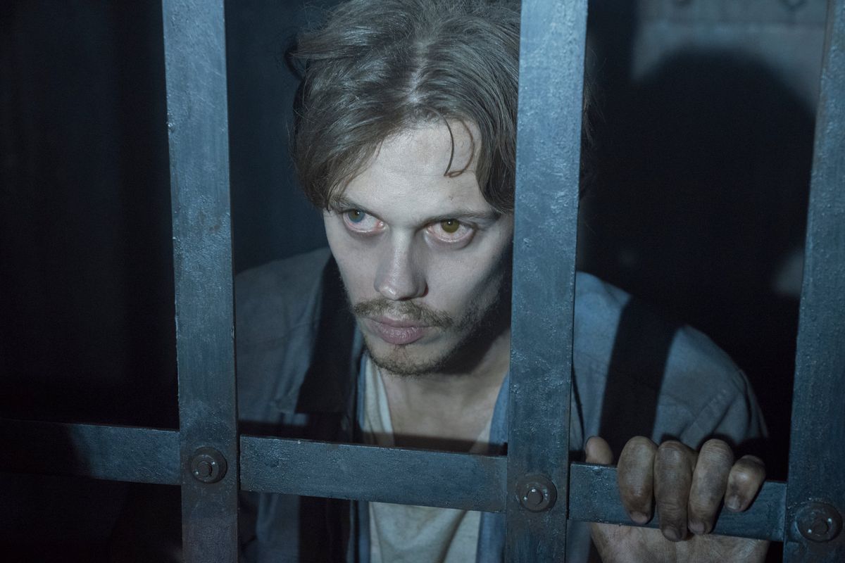 Bill Skarsgård as "The Kid" in The Hulu Orignal Castle Rock P hoto Courtesy Of Vox.Com