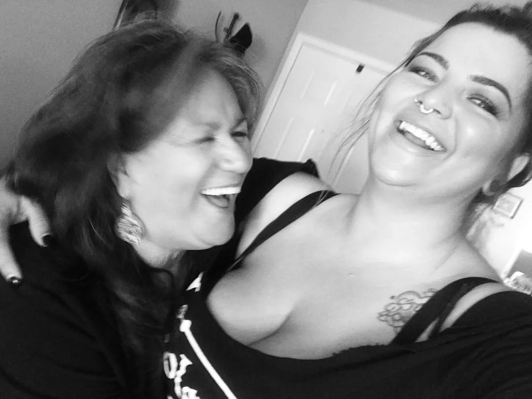 My favorite person to make laugh, my grandmother.