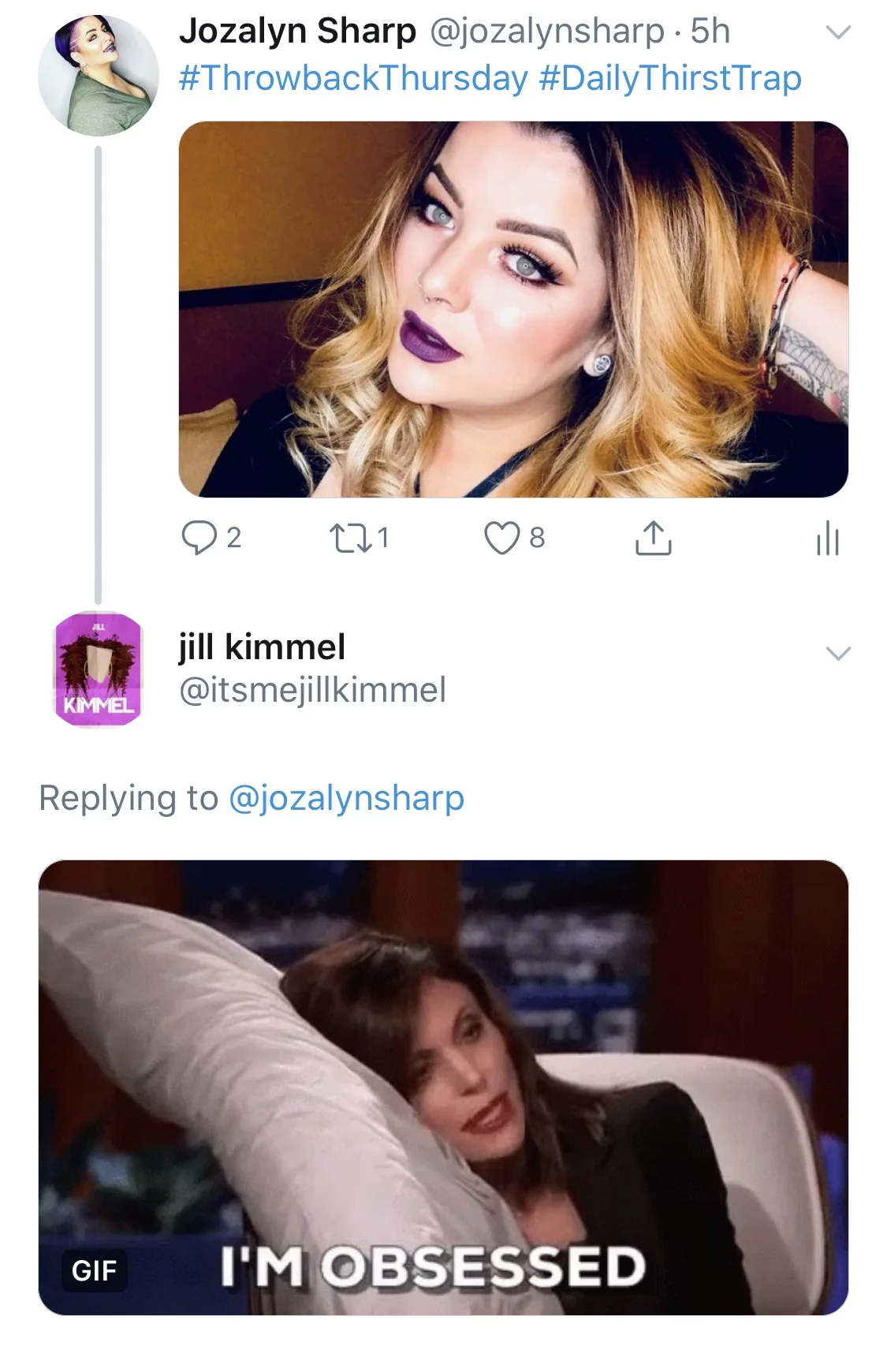 The post that sparked the unfollow.