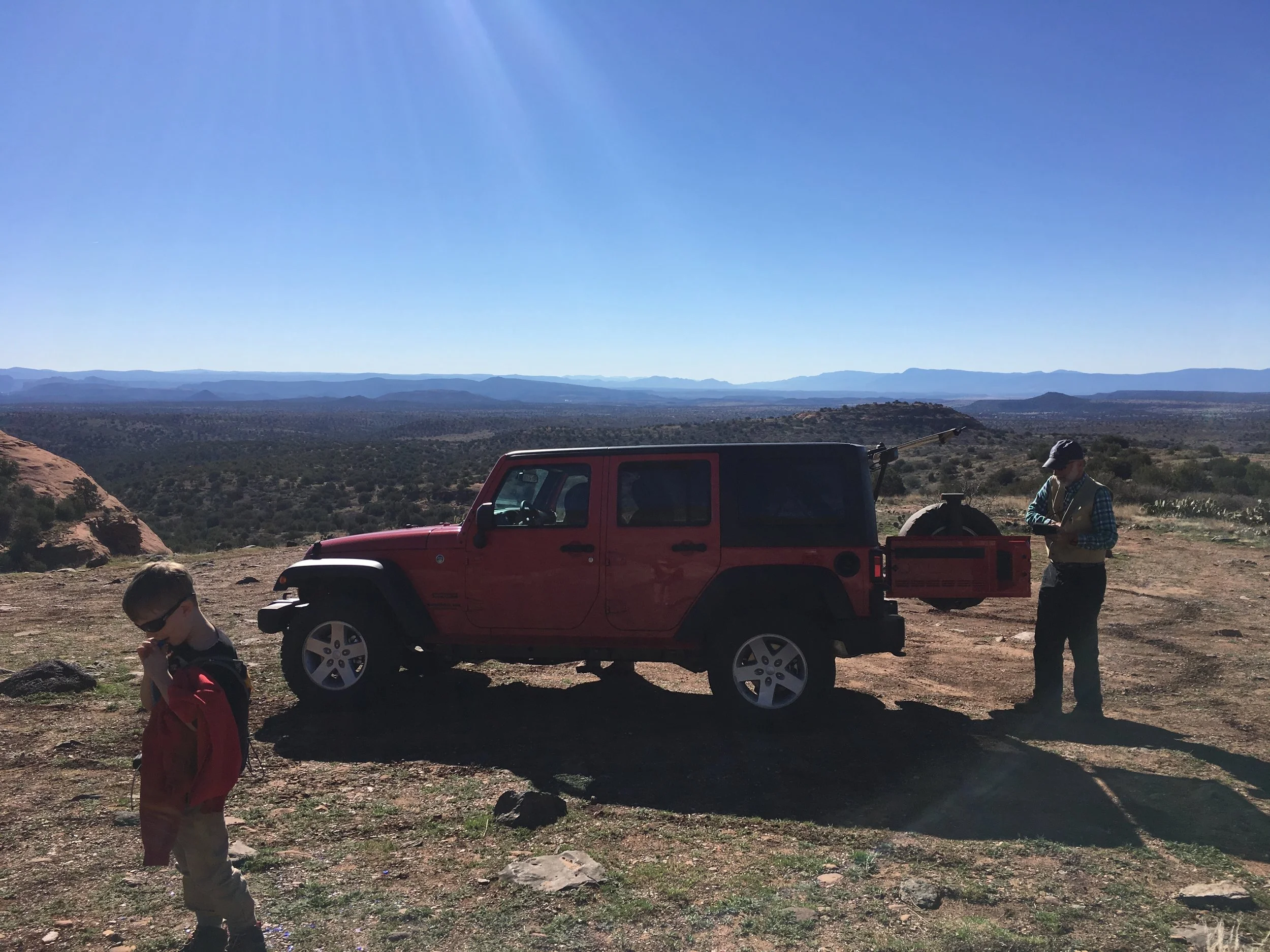 Friends new Jeep! First time off road.
