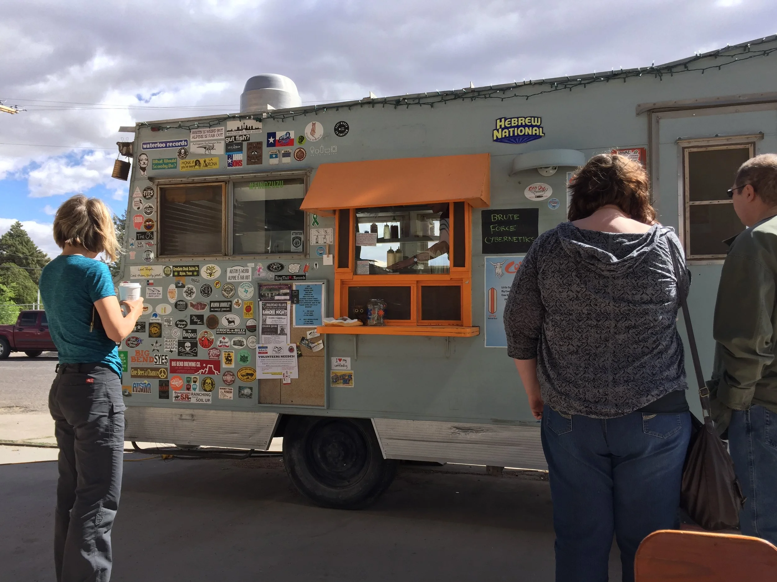 Food Truck in Alpine. 