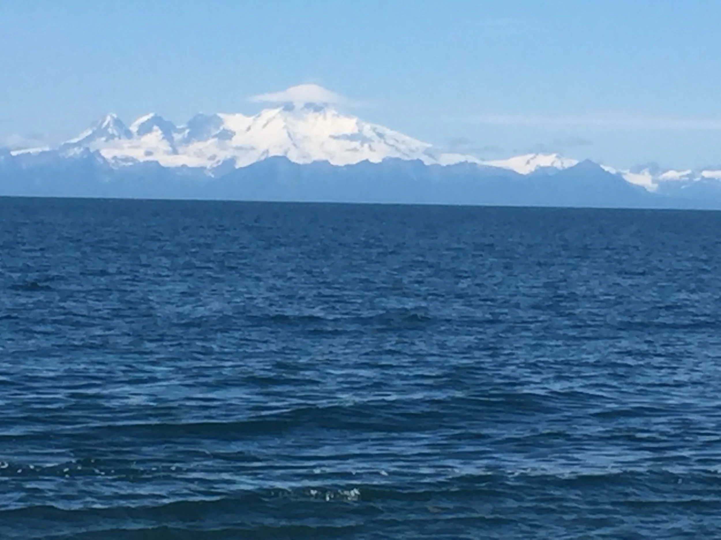 View from the beach.