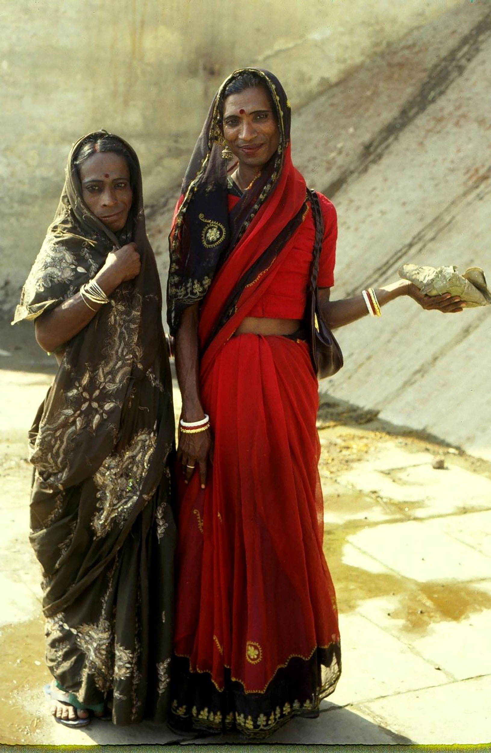 Two Transvestites/Varanasi, India