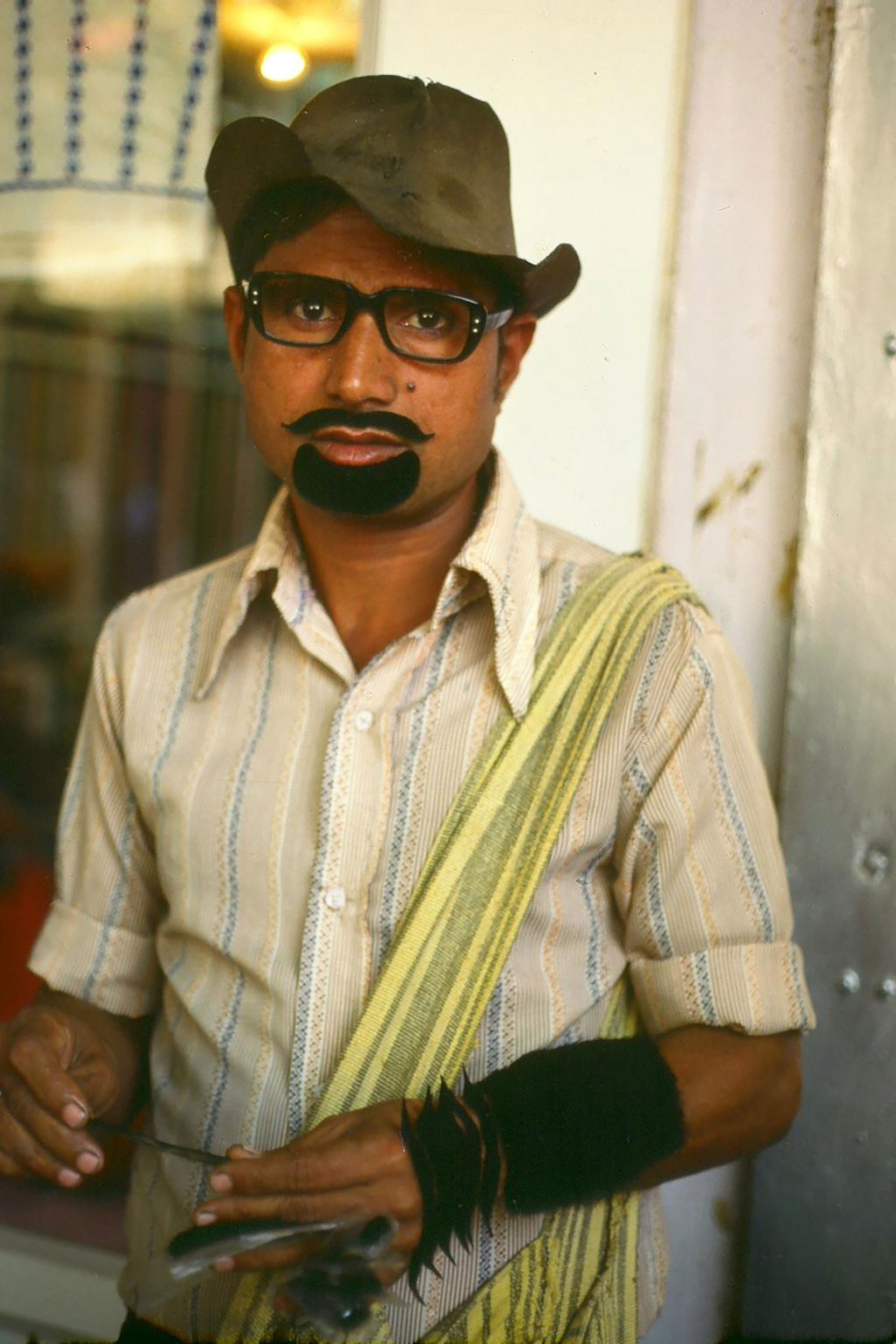 Mustache Salesman/New Delhi India