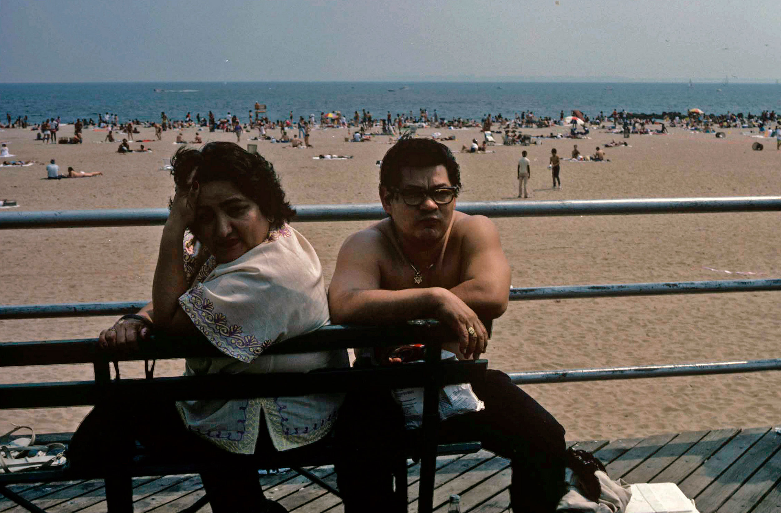 Couple on Bench / Coney Island, NY