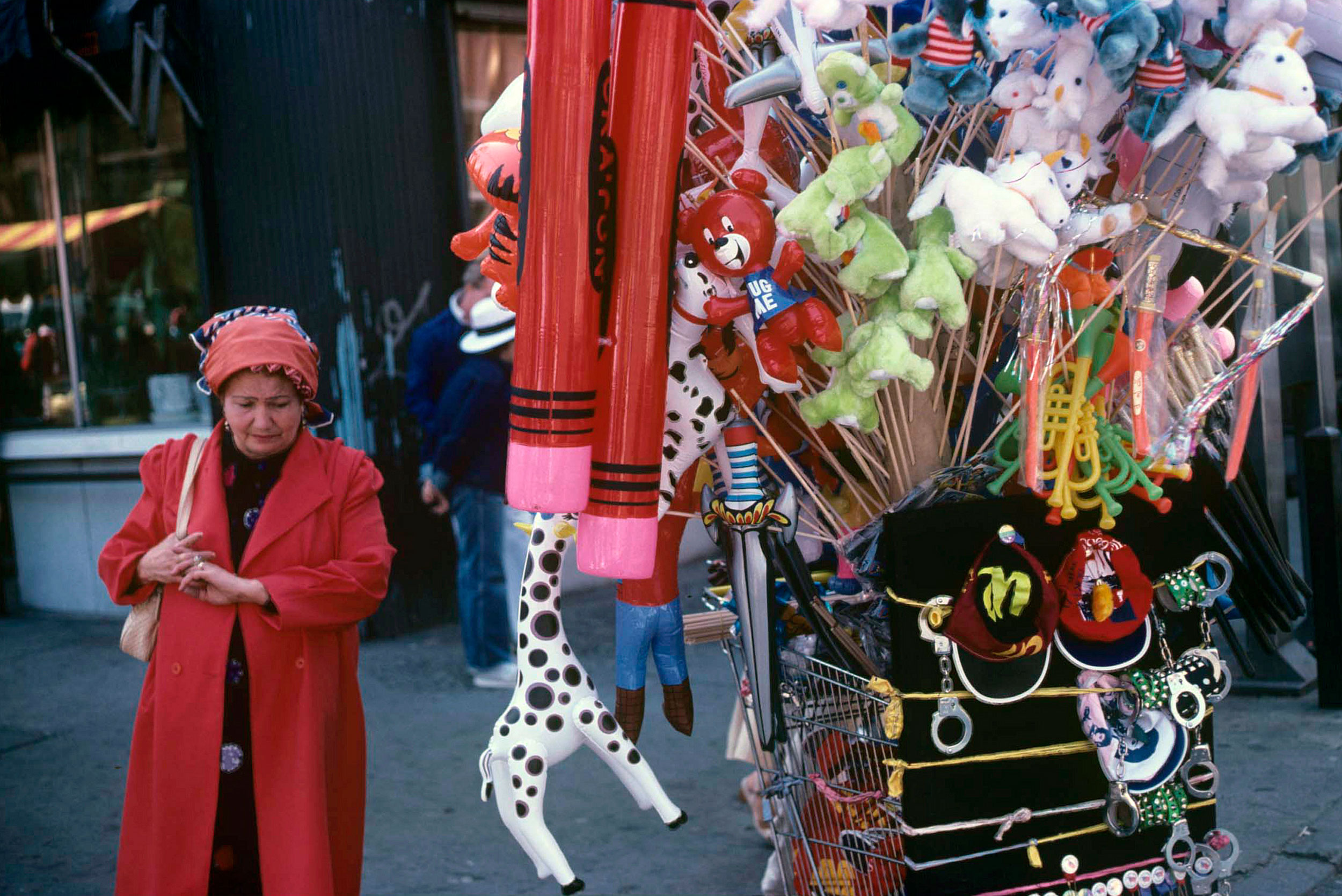 Woman with Toys / Coney Island, NY