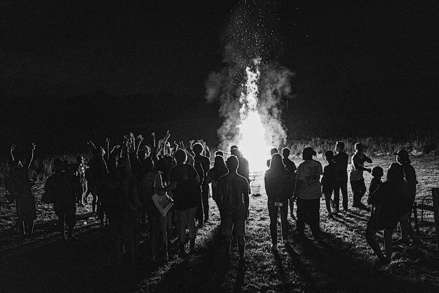 Last year basecamp was all about burning the ships, and leaving the old things behind!!! So powerful!! 🔥 Our youth even wrote down the things they were leaving behind on a wooden ship that our staff built, which we later burned!! 

This year it&rsqu