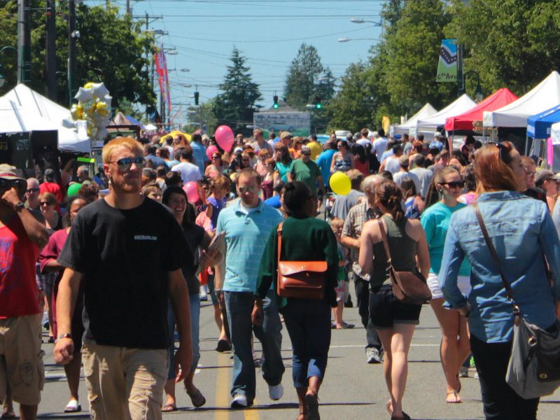 Art On the Ave is an annual arts fair that takes place every summer on Sixth Avenue. Tens of thousands of people come out for live music, food vendors and local artist vendors. 