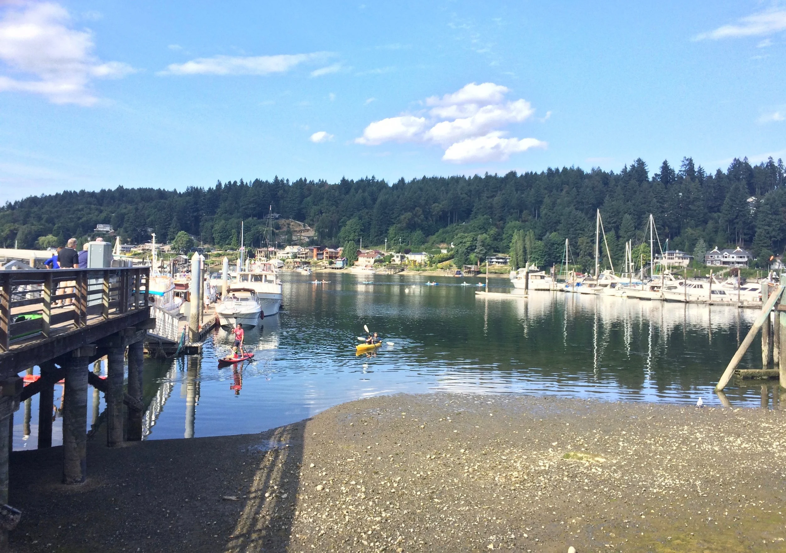 Bring your boat, take a tour, or rent a paddle-board. Gig Harbor offers all kinds of ways to get into the water.