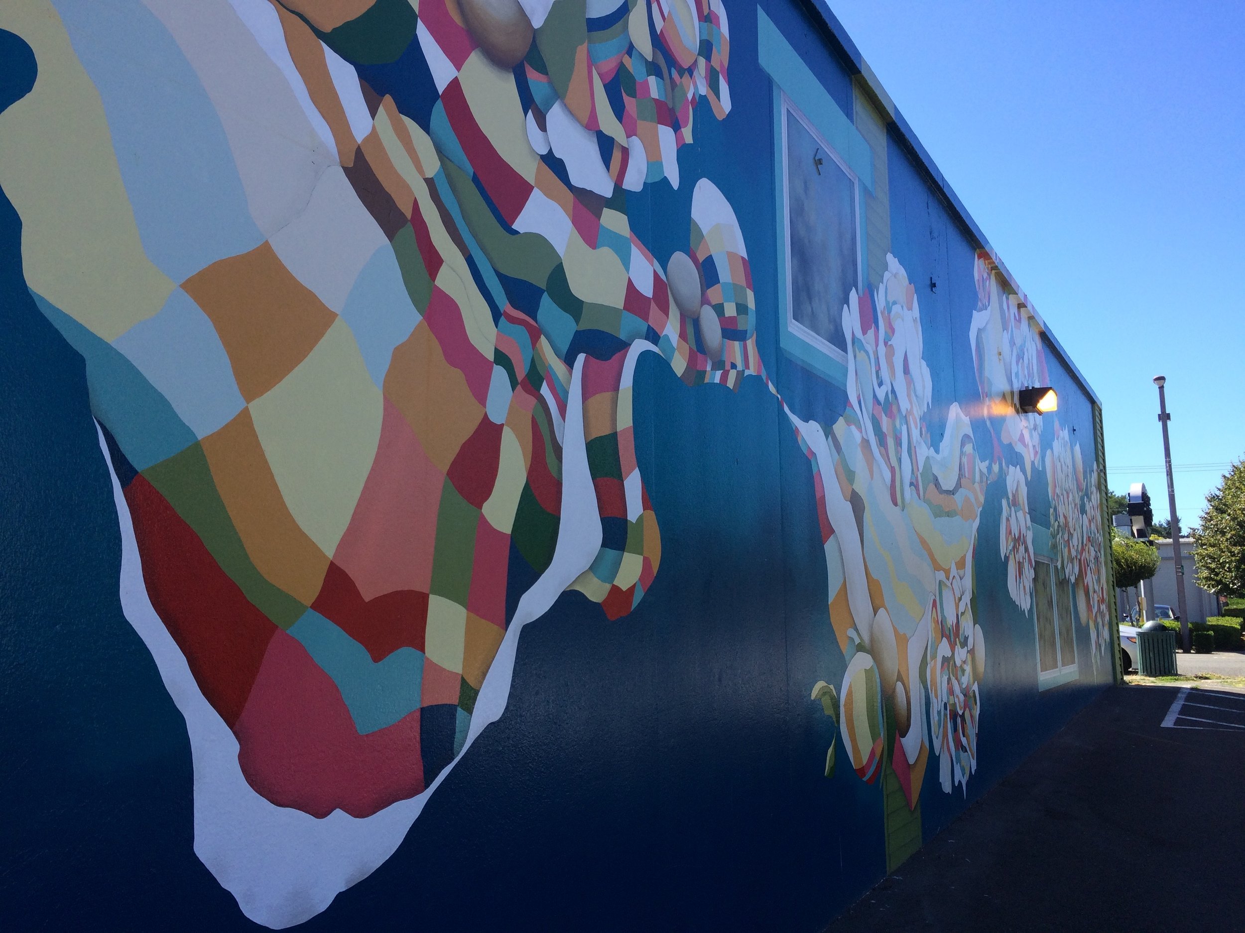 2016 Tacoma Murals Project by Mindy Barker &amp; Jesse Peterson at 14th &amp; MLK