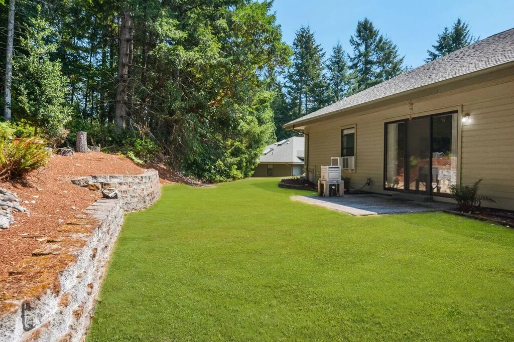 A small patio outside the dining room provides a nice little spot to sit or even set up a bistro table.